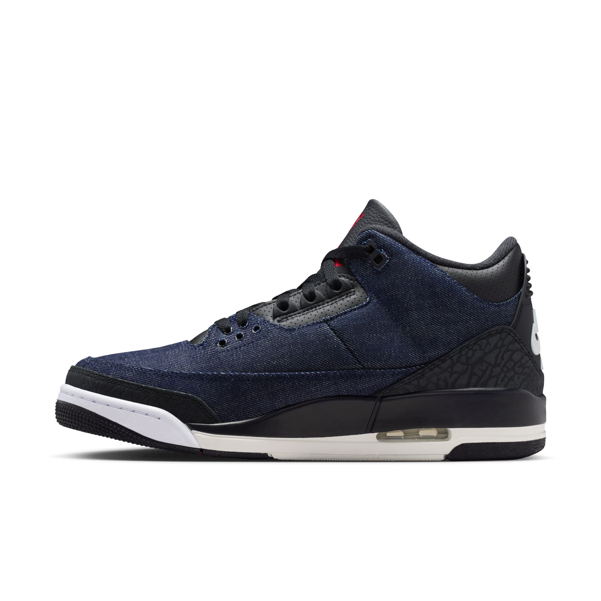 Air Jordan 3 x Levi's® "Indigo and Gym Red" - Men's