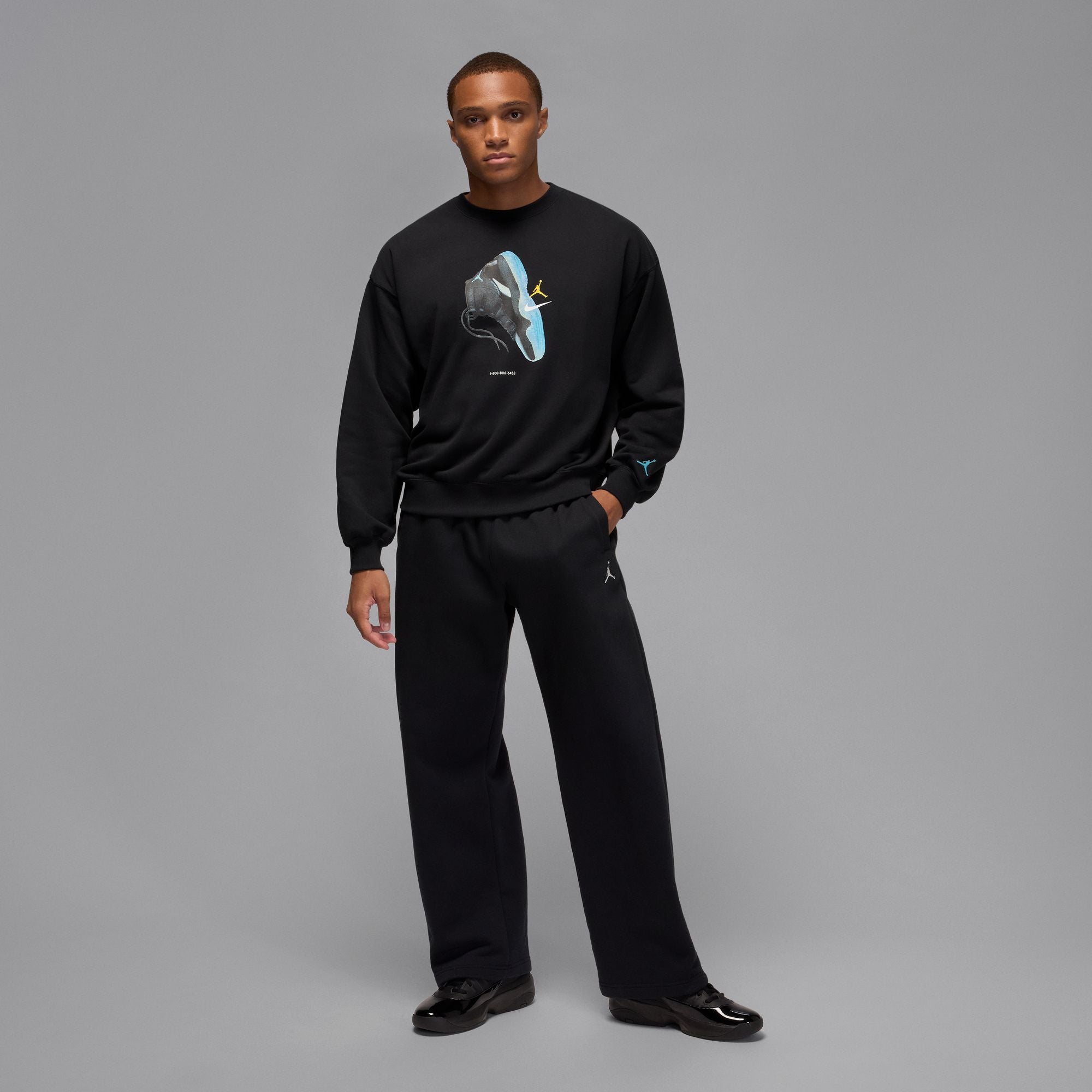 Air Jordan Brooklyn Fleece Crewneck Sweatshirt - Men's