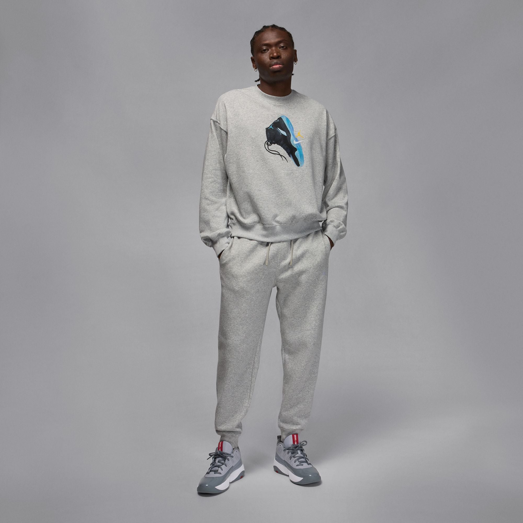 Air Jordan Brooklyn Fleece Crewneck Sweatshirt - Men's