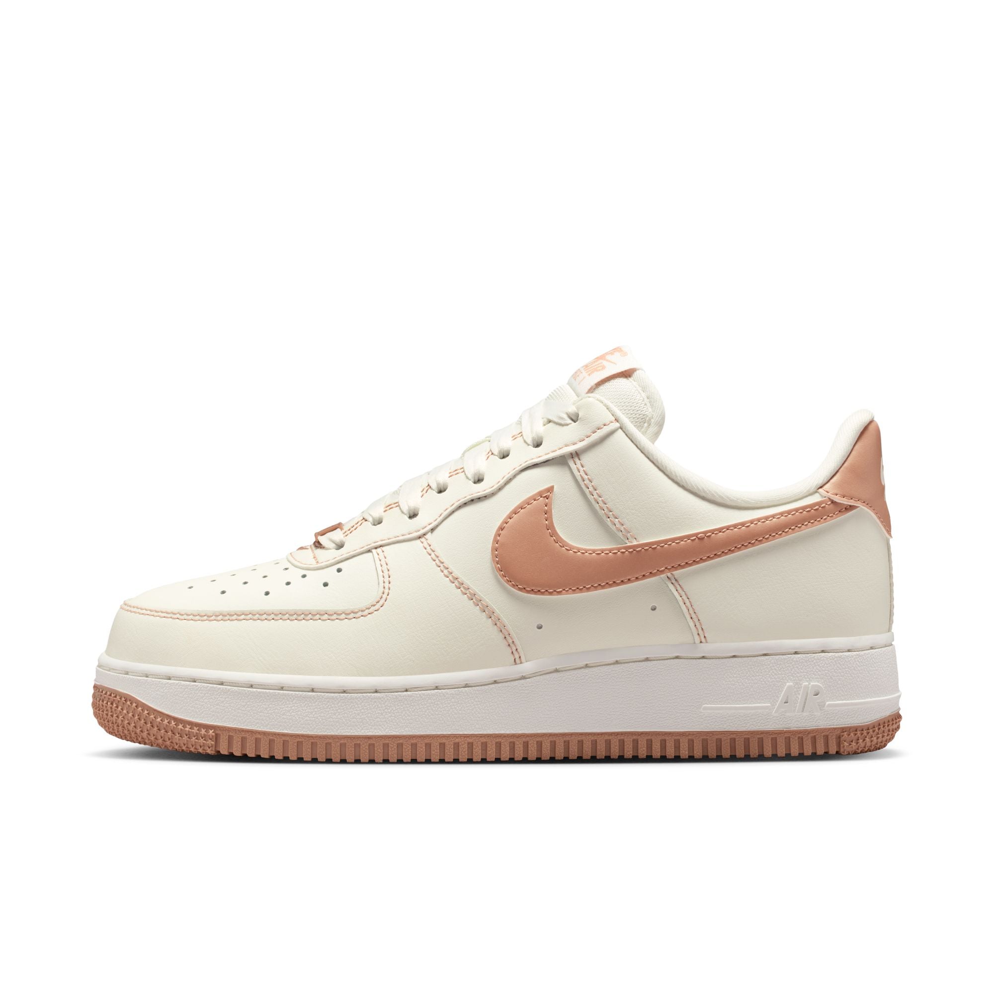 nike air force ones rose gold
