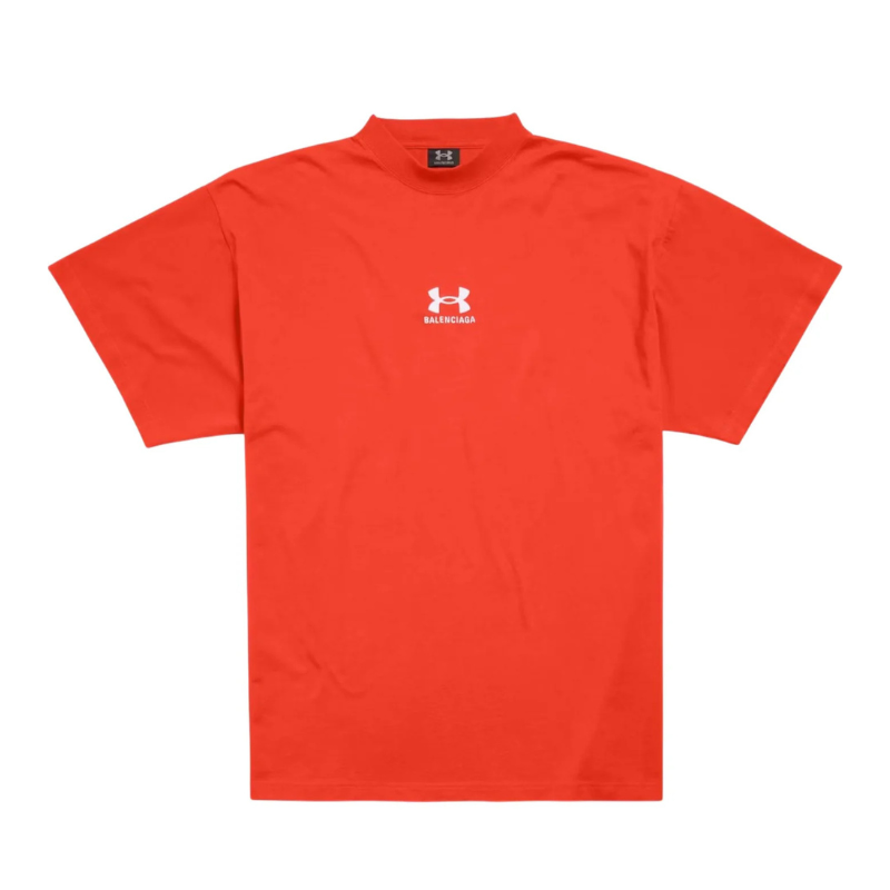 Balenciaga 'Under Armor' Red Tee - Men's