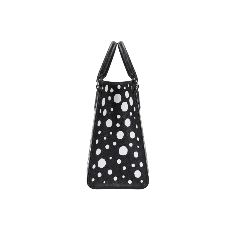 Louis Vuitton LV x YK Black Empreinte Giant Monogram On The Go MM Bag