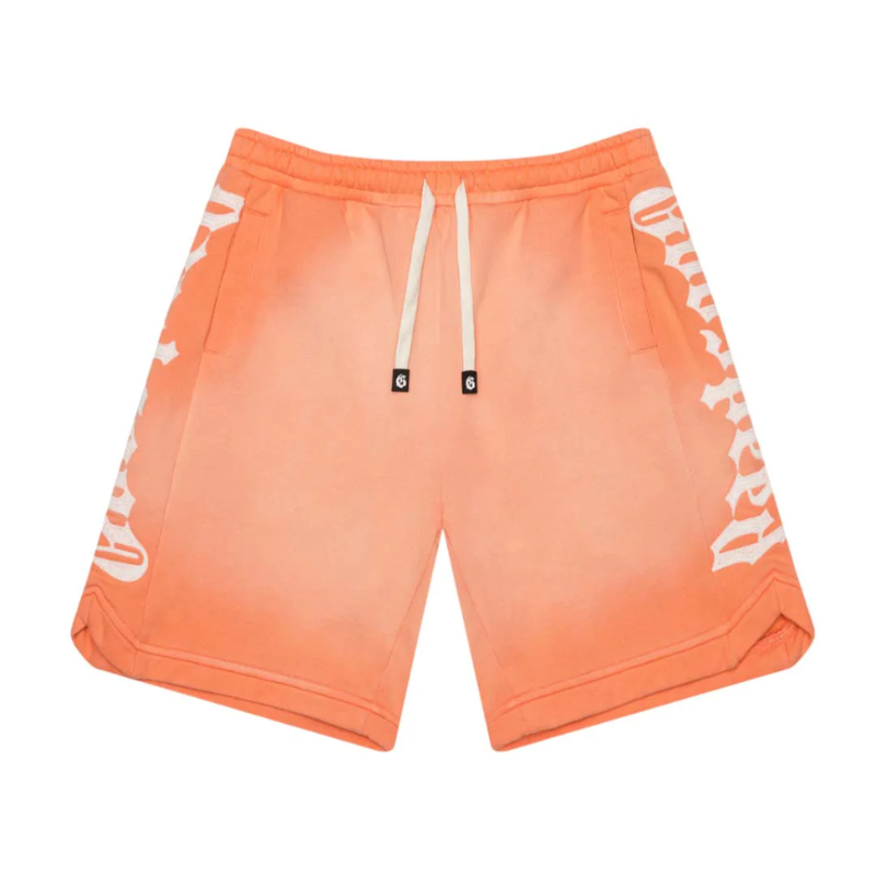 Godspeed 'Courtside' Orange Cream Shorts