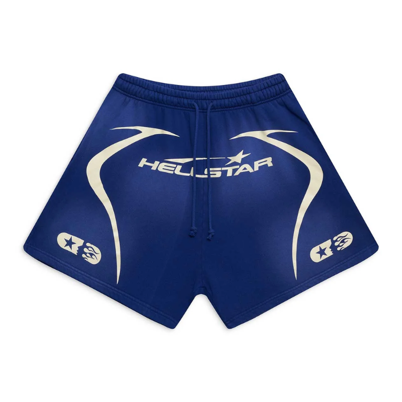 Hellstar '7 on 7' Blue Shorts