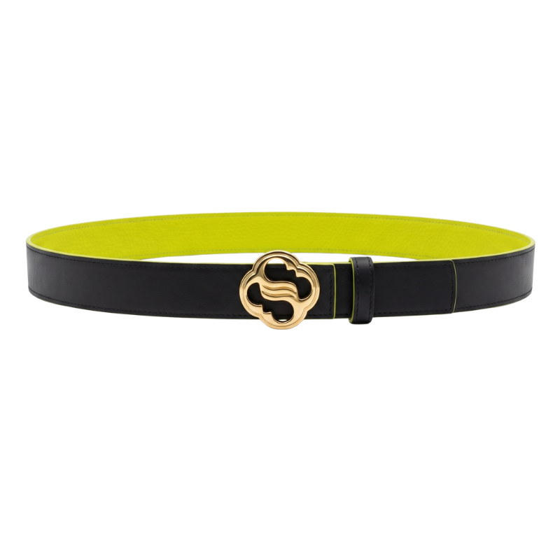 Sidana Vegan Banana Croc Leather Belt