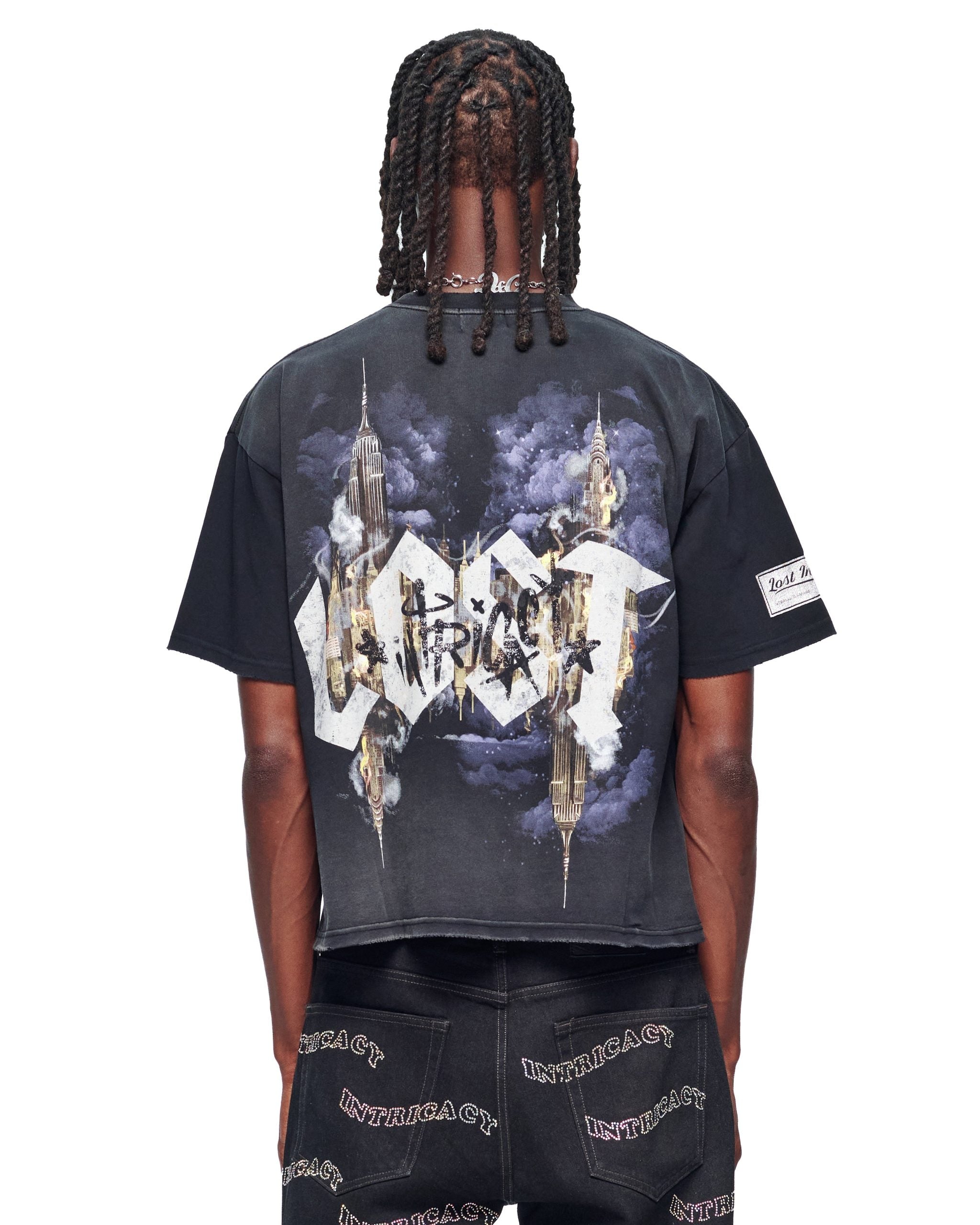 Lost Intricacy 'Afterlife' Black Tee - Men's