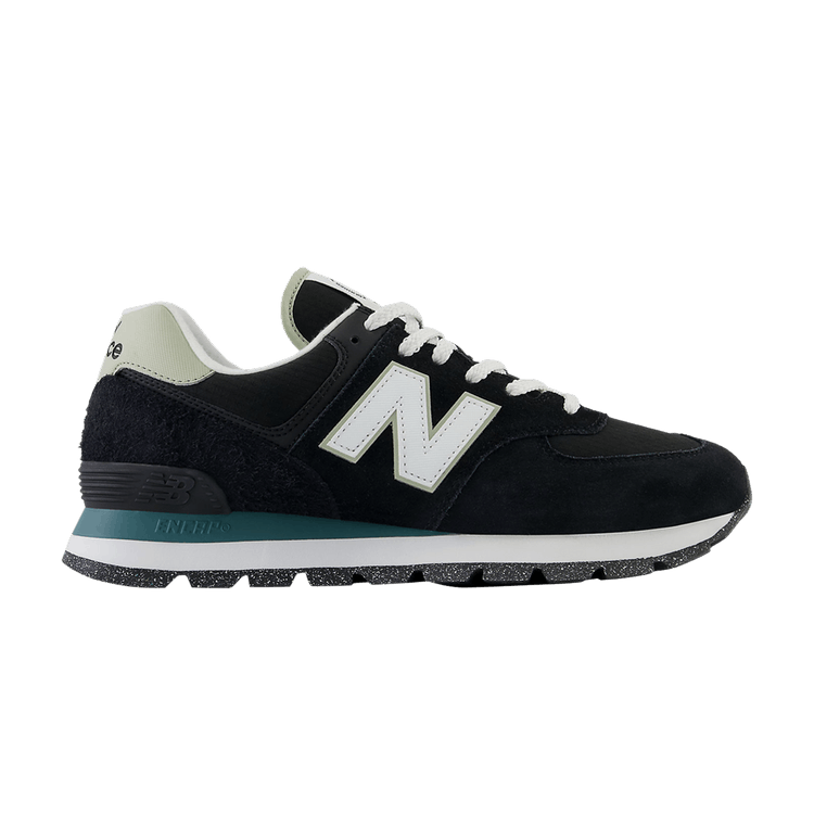 New Balance 574 Rugged Black Teal - ML574-DBW