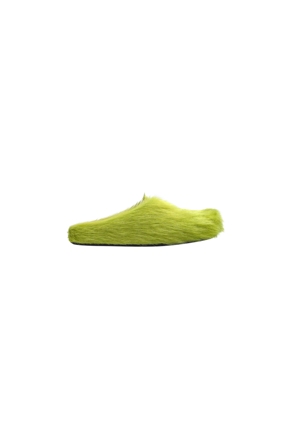 Marni 'Fussbett Sabot' Green Slides