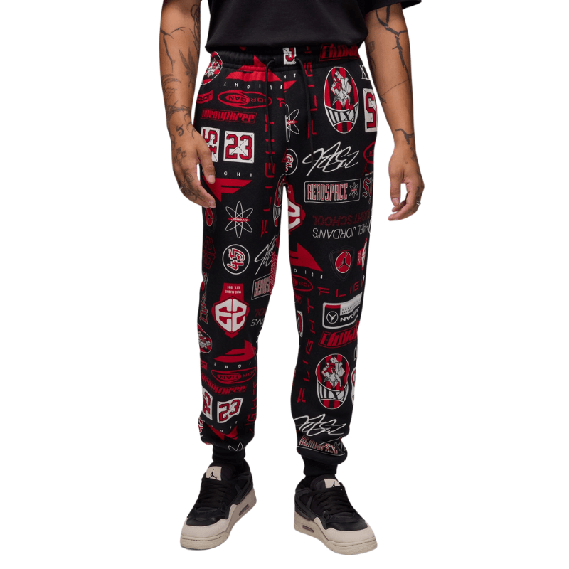 Air Jordan APPAREL Air Jordan Essentials Printed Fleece Pants - Men's