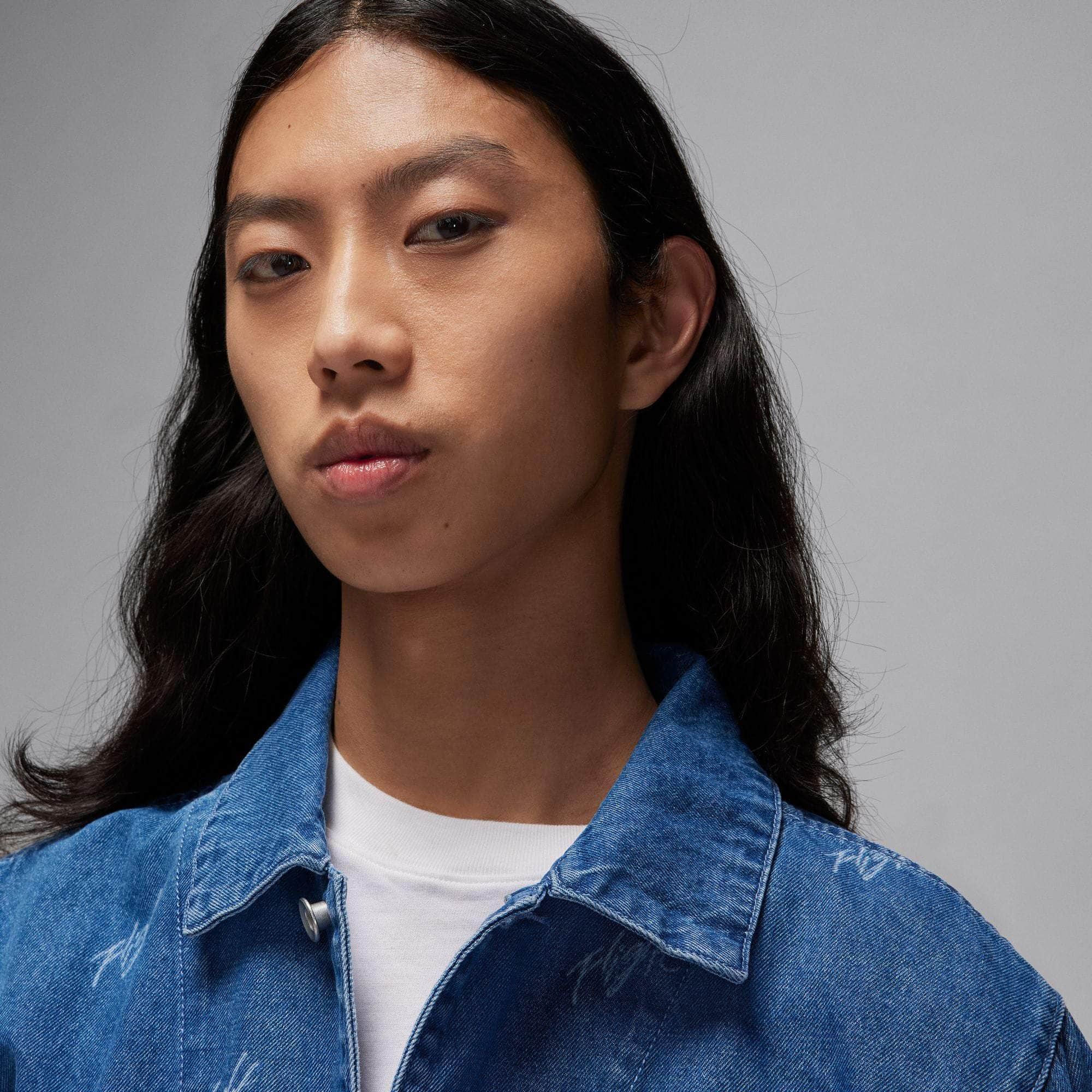 Air Jordan APPAREL Air Jordan Flight Heritage Denim Jacket - Men's