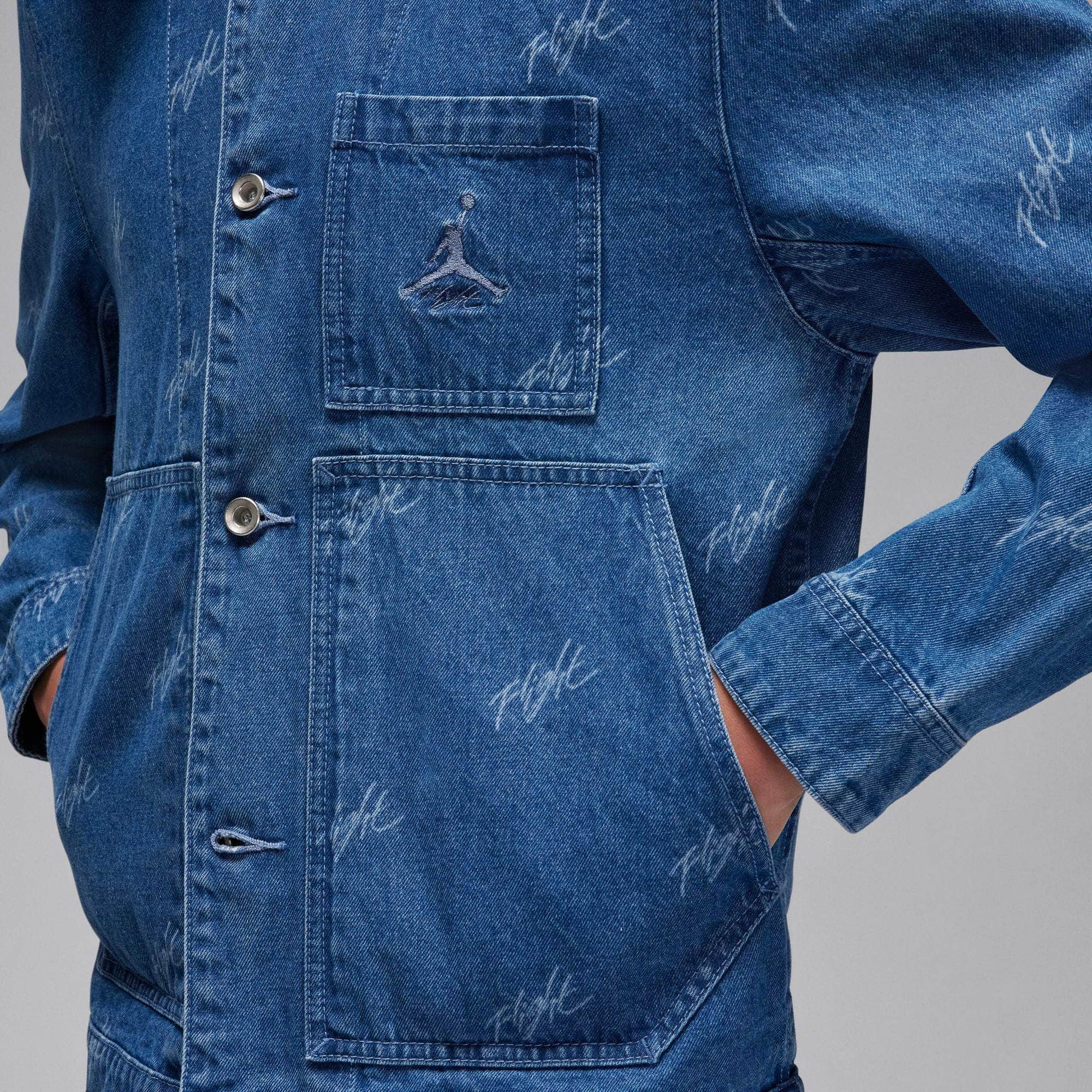 Air Jordan APPAREL Air Jordan Flight Heritage Denim Jacket - Men's