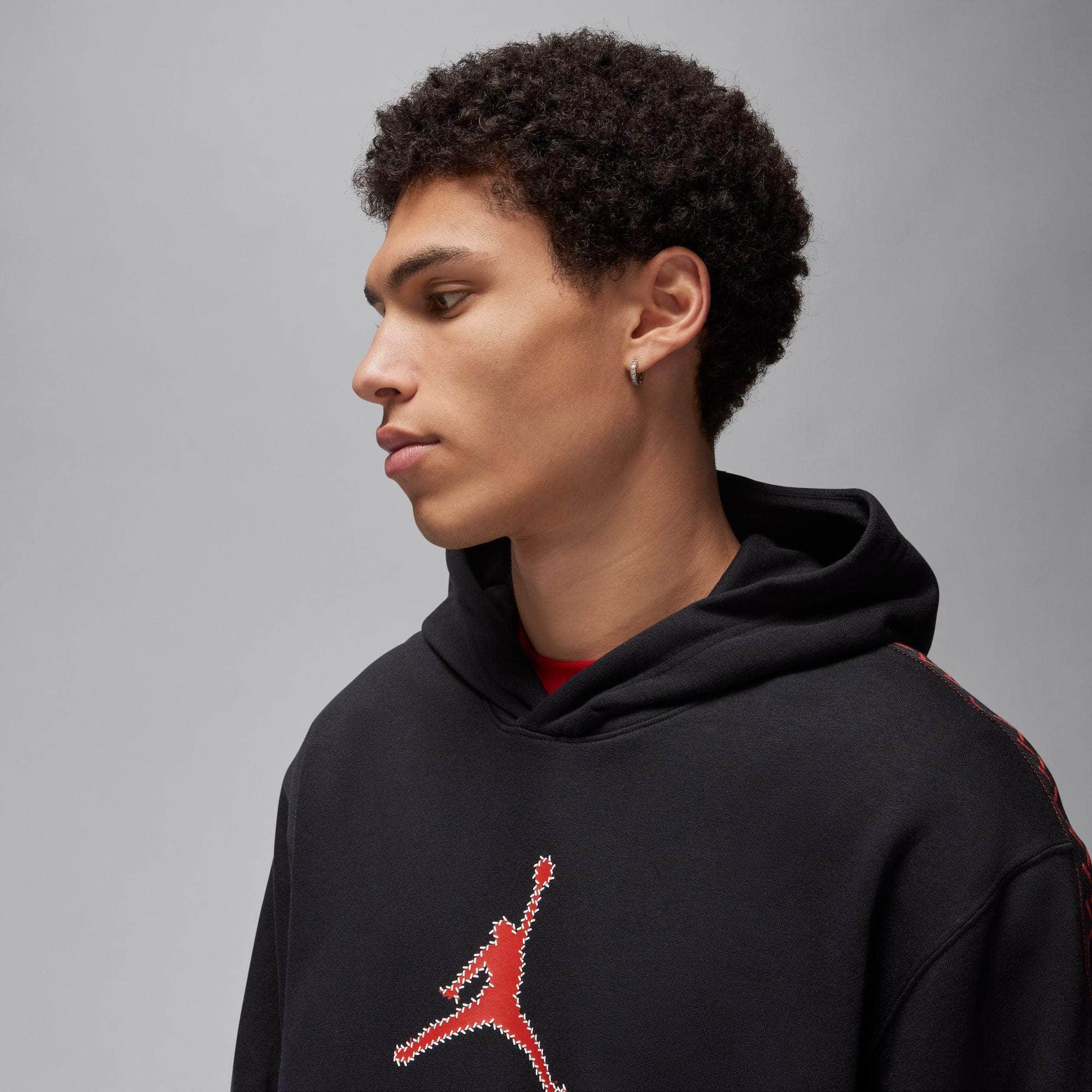 Air Jordan Apparel Air Jordan Flight MVP Fleece Pullover Hoodie - Men's
