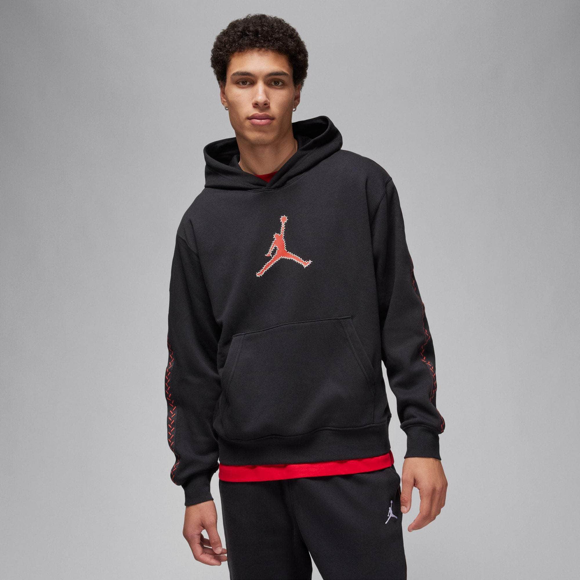 Air Jordan Apparel Air Jordan Flight MVP Fleece Pullover Hoodie - Men's