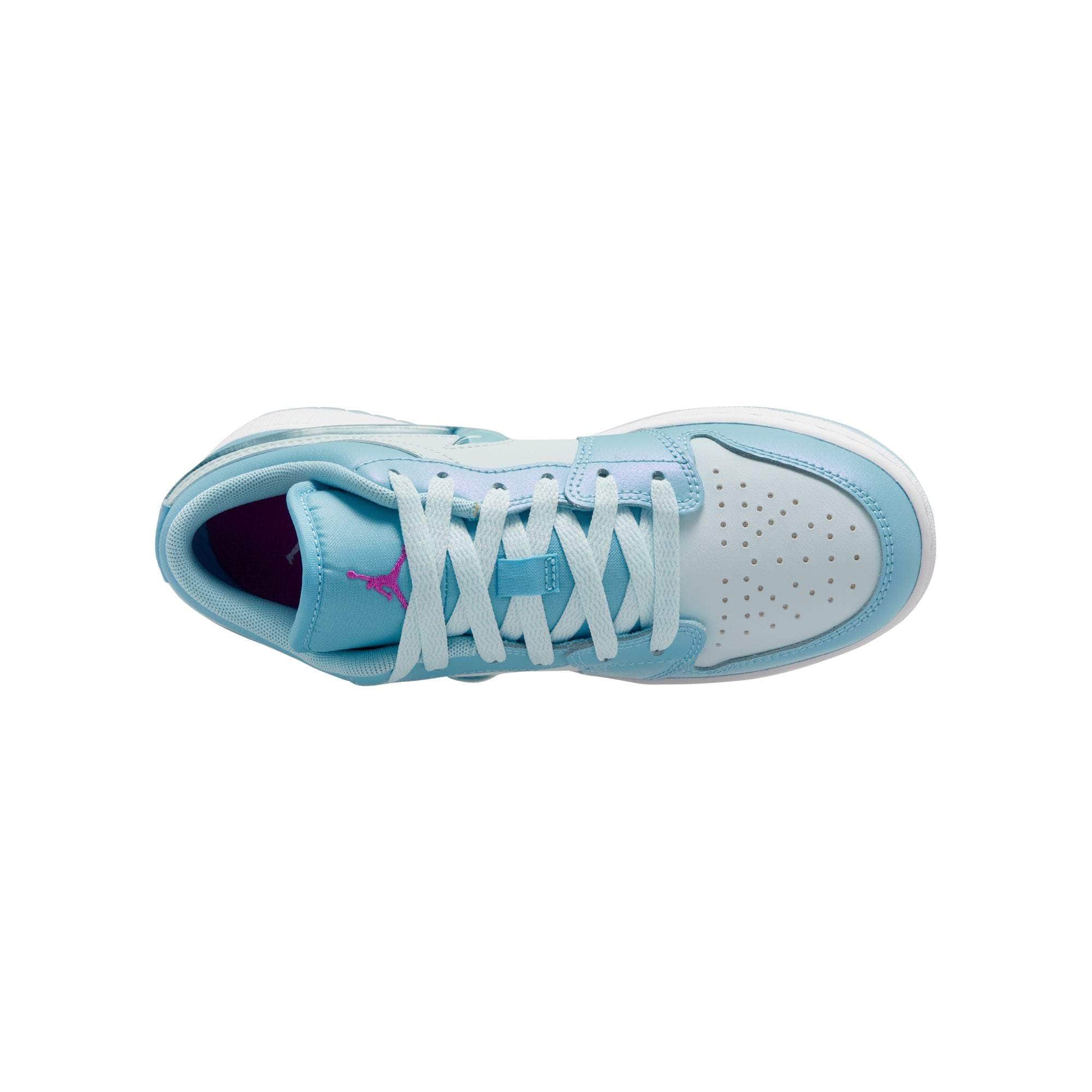 Air Jordan Footwear Air Jordan 1 Low SE "Aquarius Blue" - Boy's GS