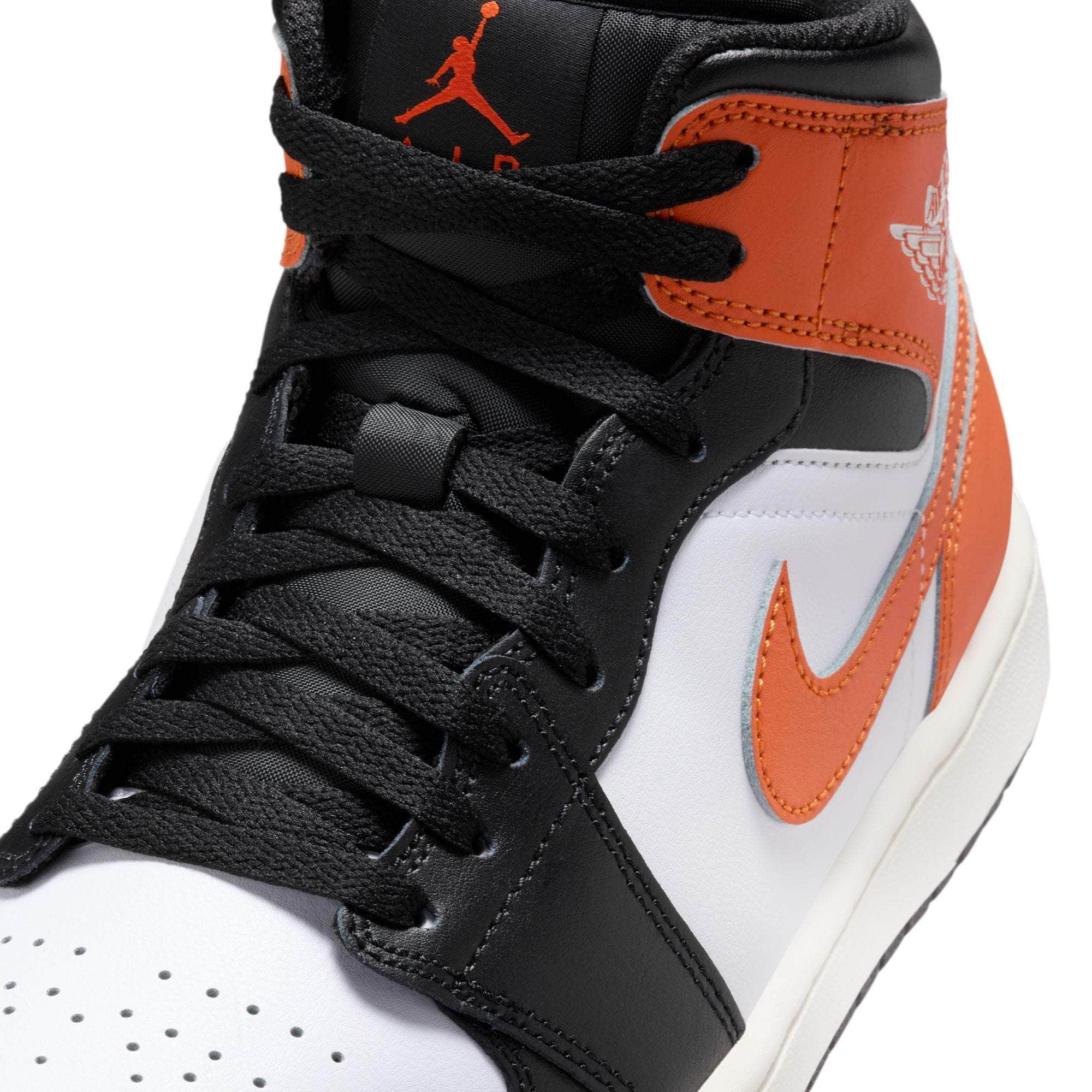 Air Jordan FOOTWEAR Air Jordan 1 Mid "Black Toe Starfish" - Men's
