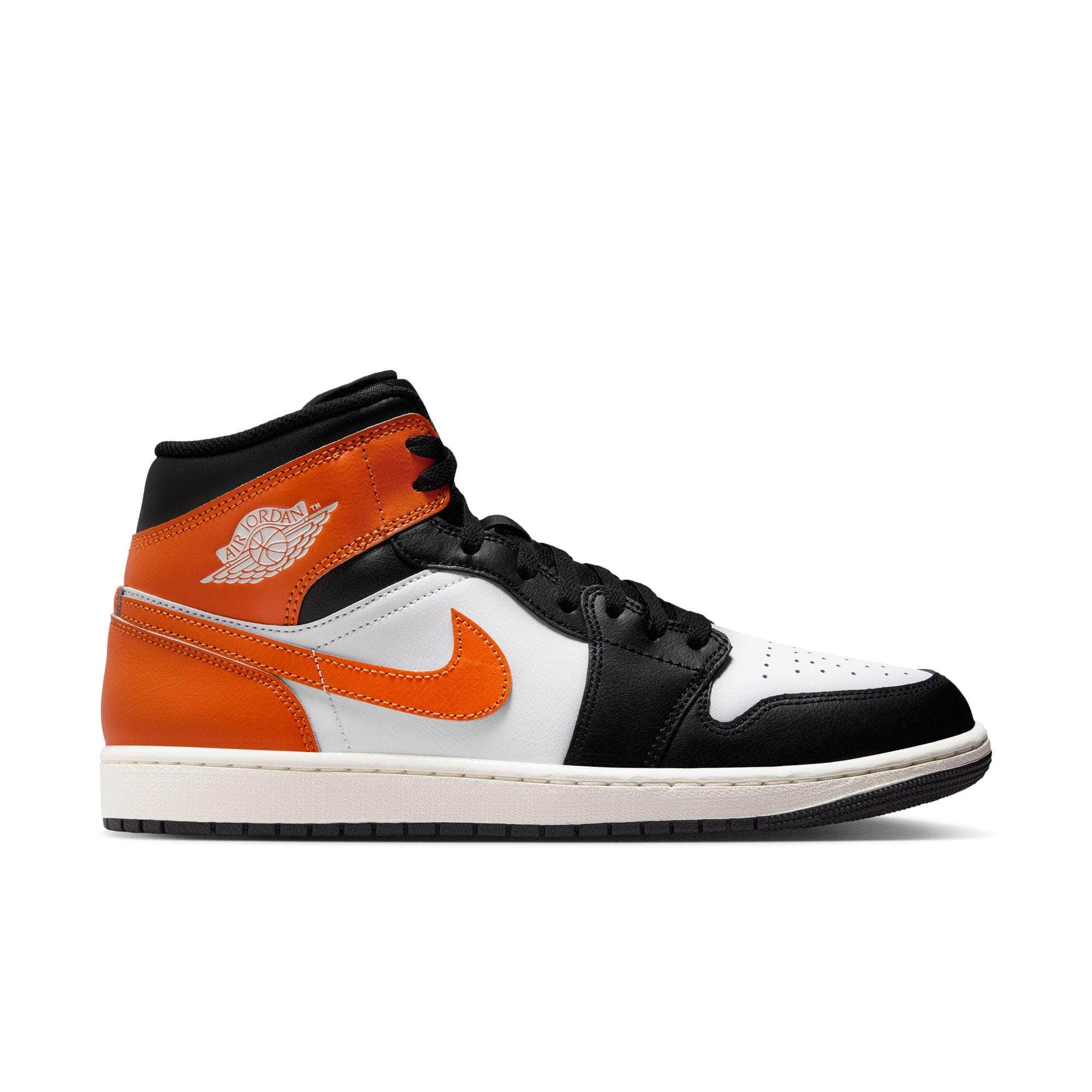 Air Jordan FOOTWEAR Air Jordan 1 Mid "Black Toe Starfish" - Men's