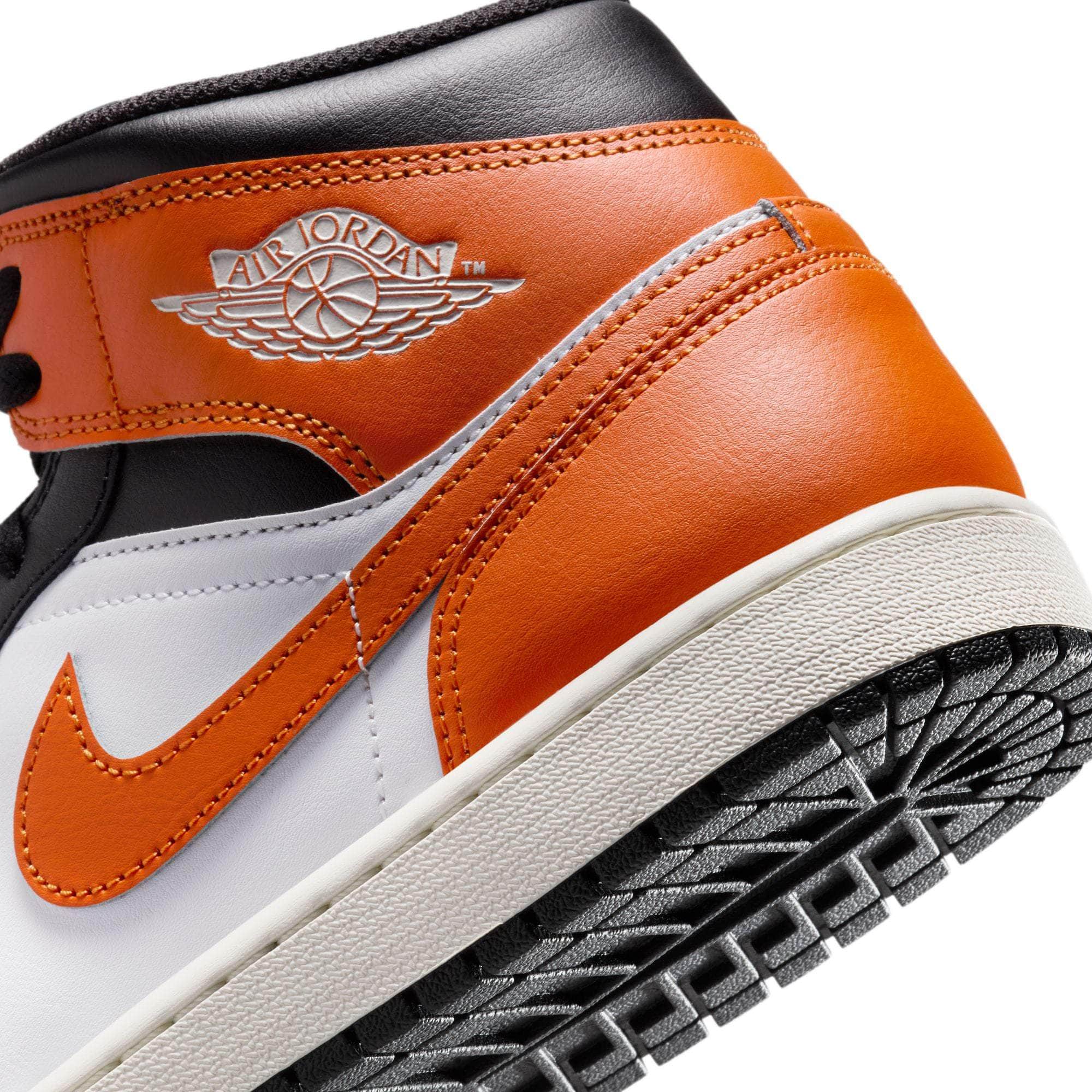 Air Jordan FOOTWEAR Air Jordan 1 Mid "Black Toe Starfish" - Men's