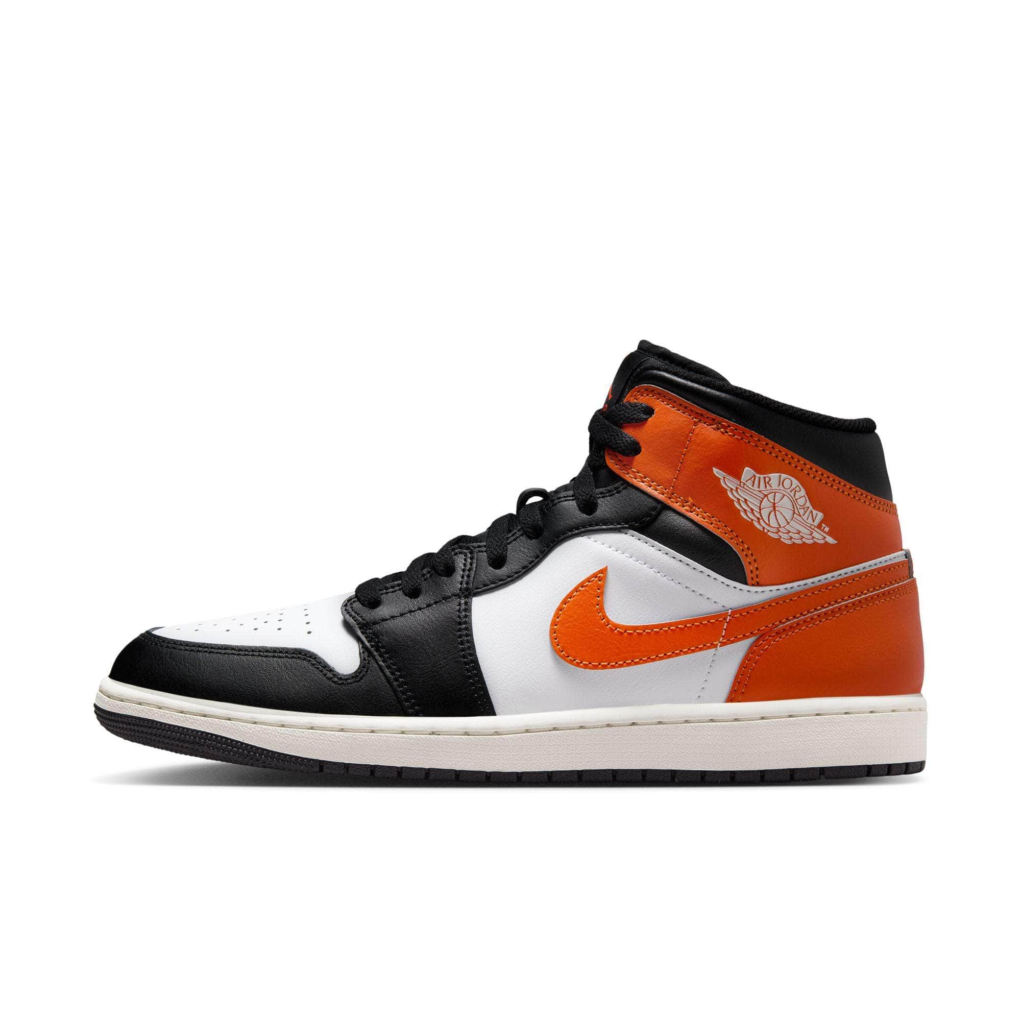 Air Jordan FOOTWEAR Air Jordan 1 Mid "Black Toe Starfish" - Men's