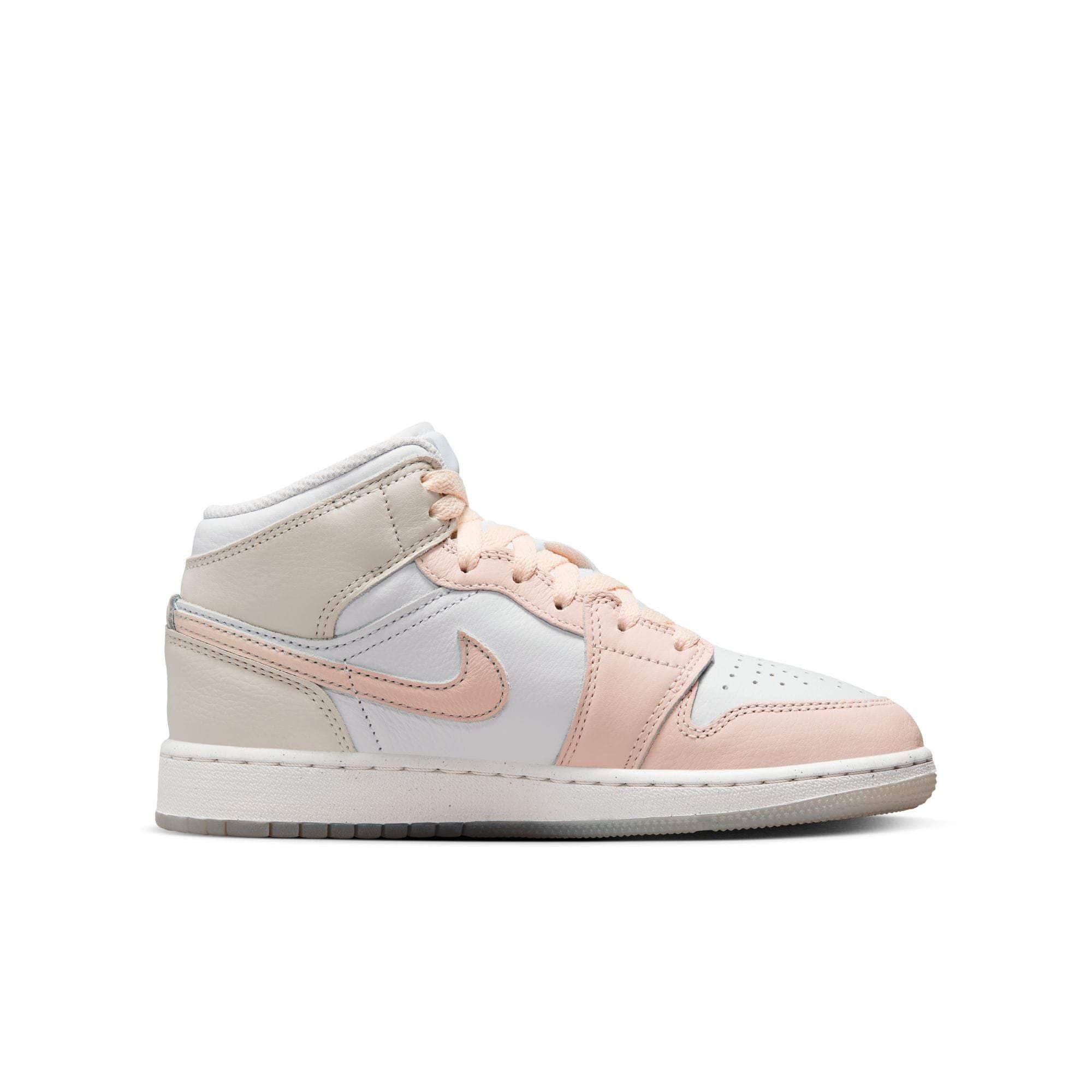 Air Jordan FOOTWEAR Air Jordan 1 Mid "Flamingo" - Kid's Grade School