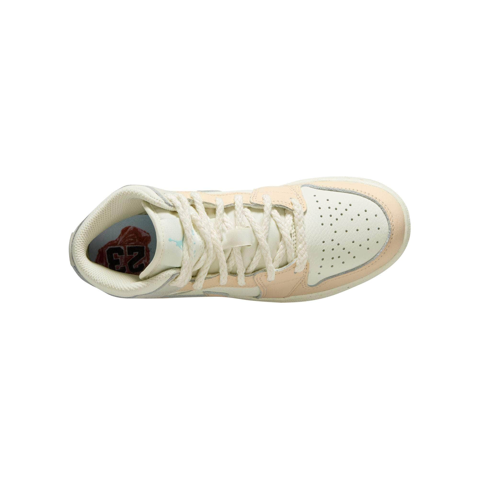 Air Jordan FOOTWEAR Air Jordan 1 Mid "Flamingo" - Kid's Grade School