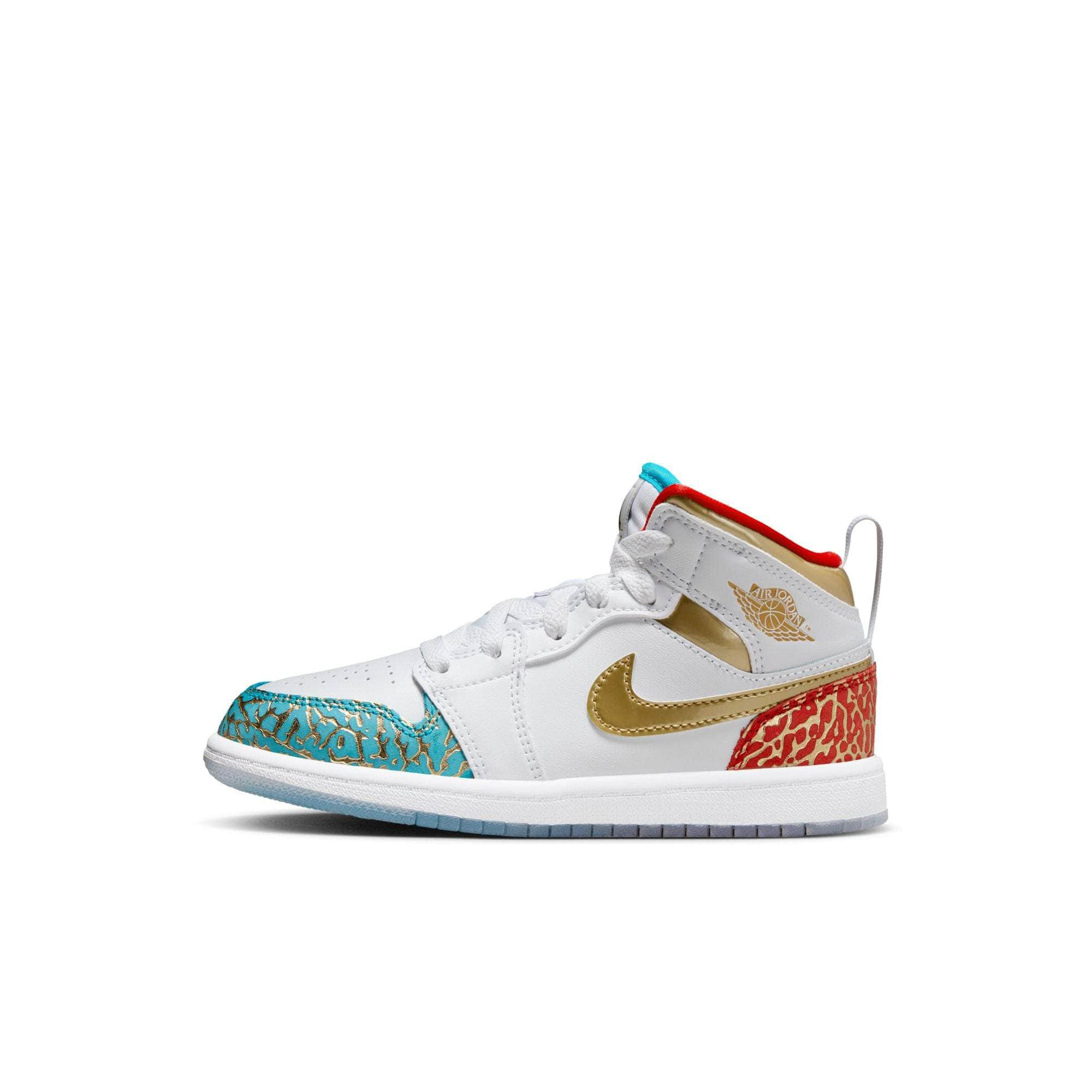 Jordan 1 femme online multicolor