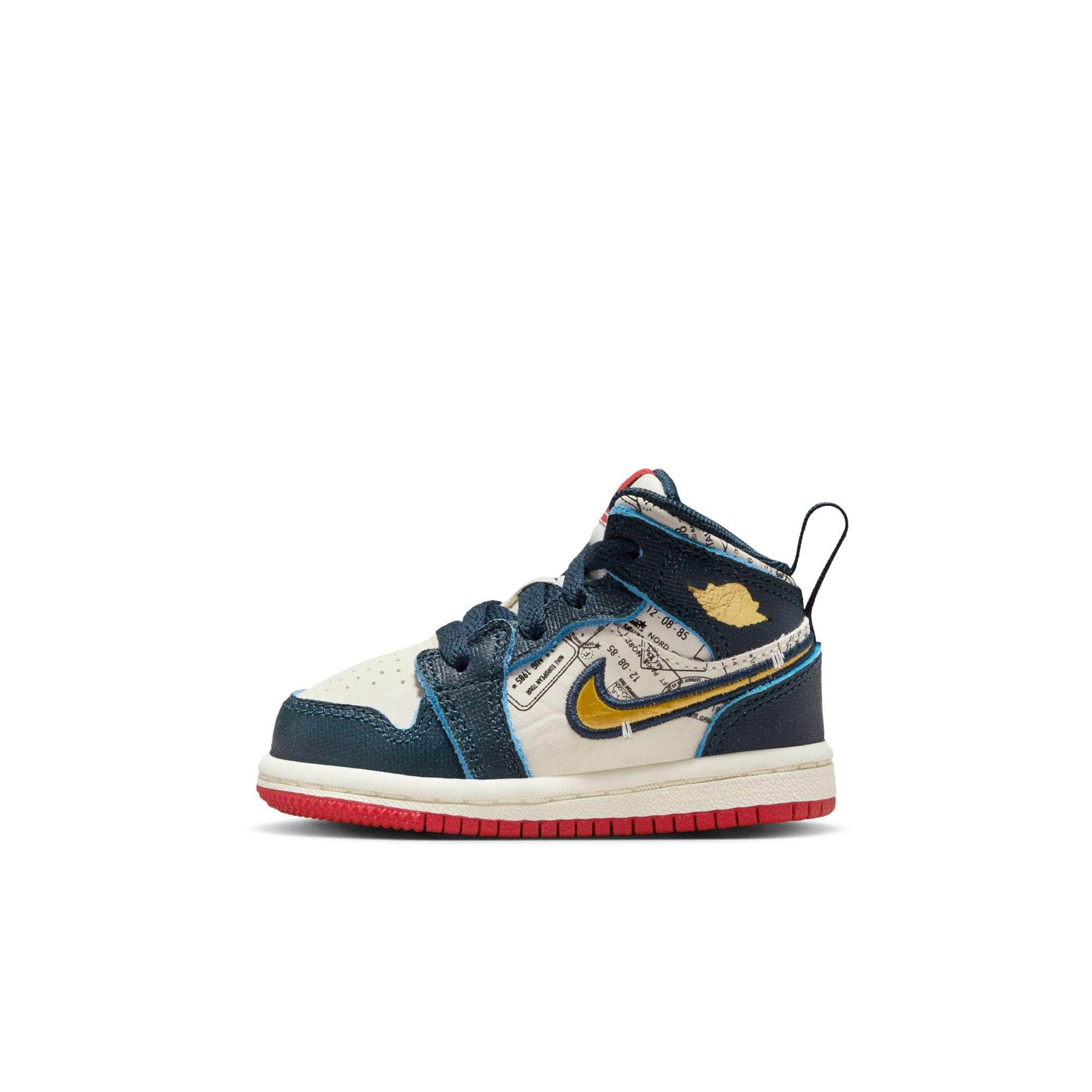 Air Jordan FOOTWEAR Air Jordan 1 Mid SE "Armory Navy" - Toddler's TD