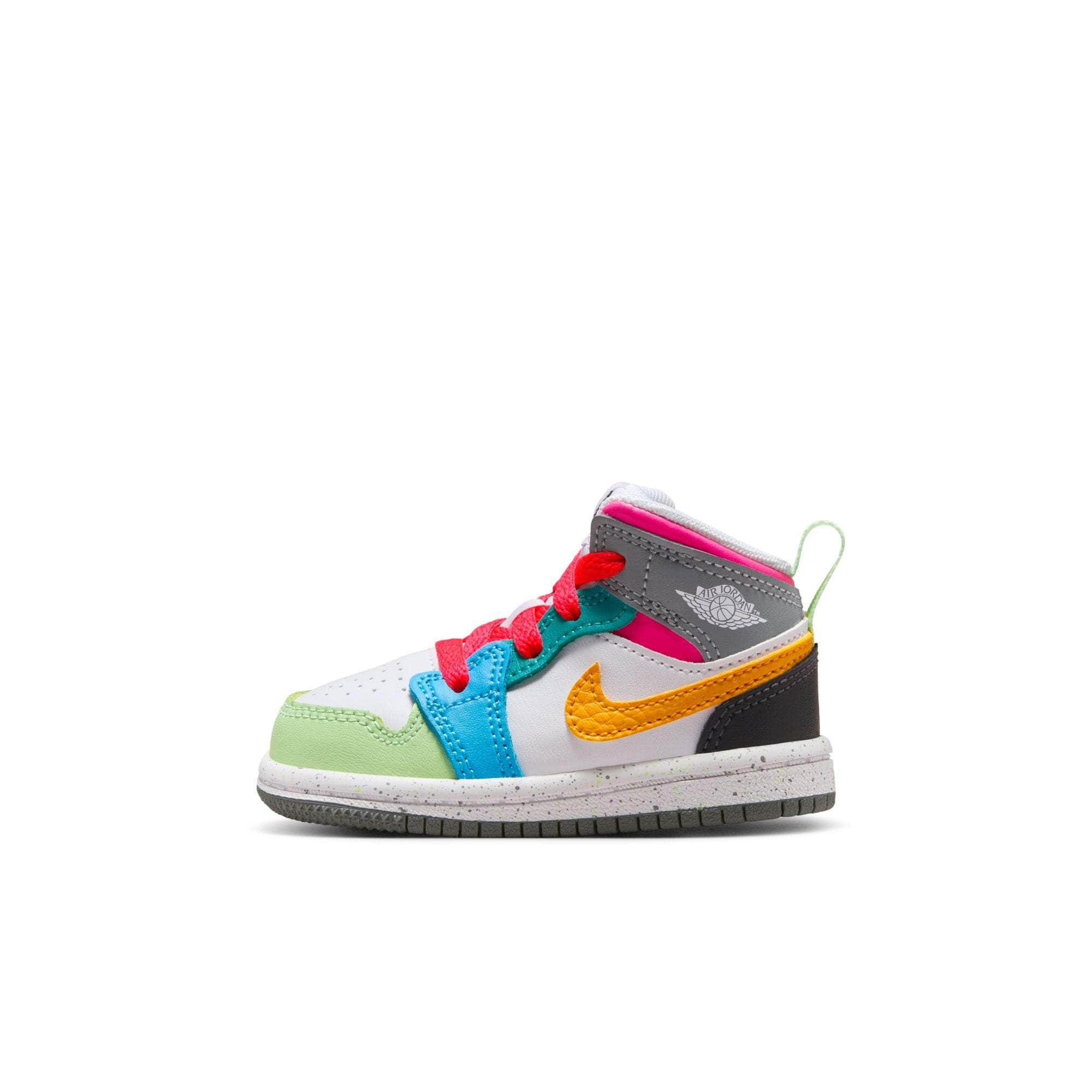 Air jordan 1 shop mid multicolor toddler