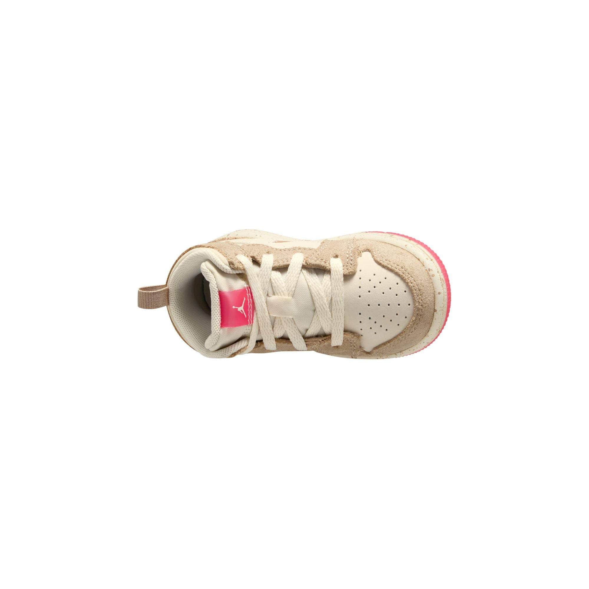 Air Jordan FOOTWEAR Air Jordan 1 Mid SE "Peanut Butter & Jelly" - Toddler