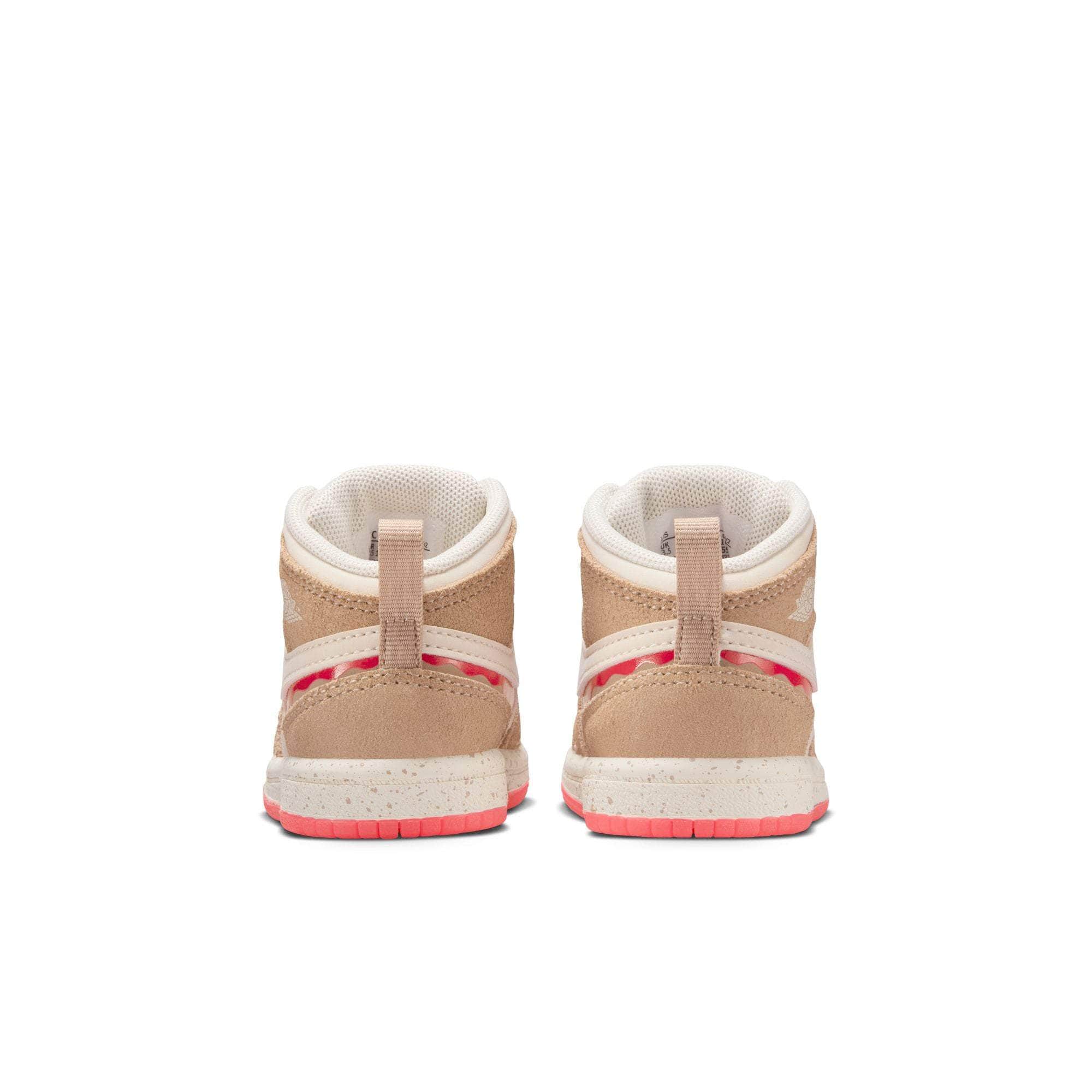 Air Jordan FOOTWEAR Air Jordan 1 Mid SE "Peanut Butter & Jelly" - Toddler