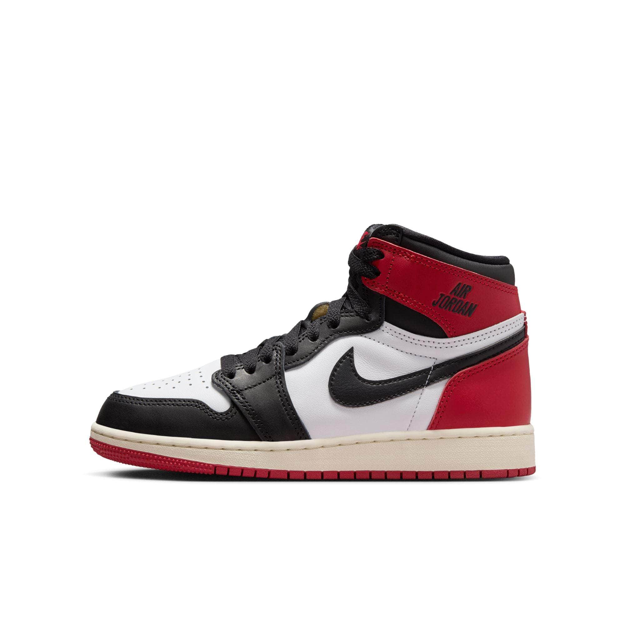 Air Jordan FOOTWEAR Air Jordan 1 Retro High OG "Black Toe" - Boy's Grade School