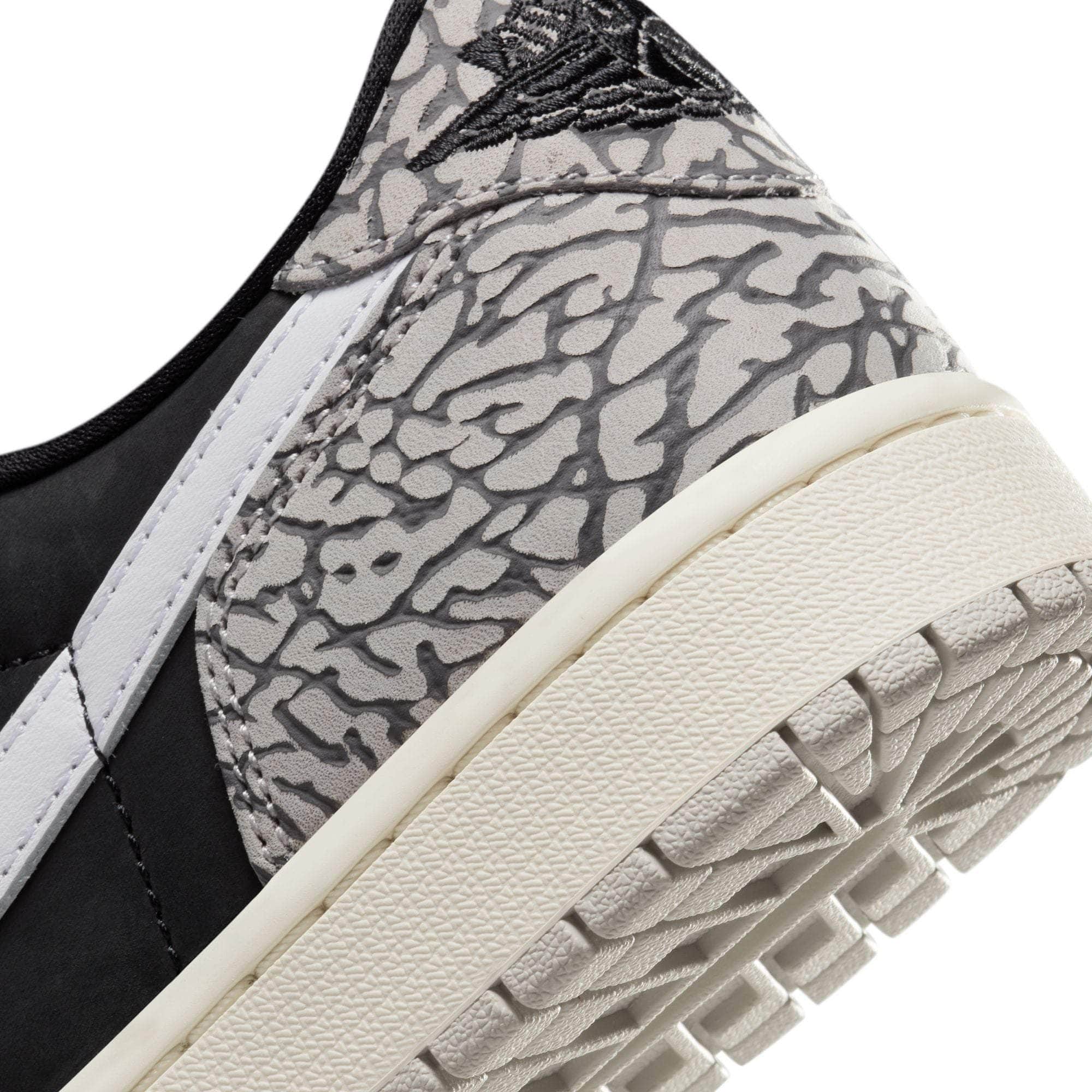 Air Jordan FOOTWEAR Air Jordan 1 Retro Low OG Black Cement - Men's
