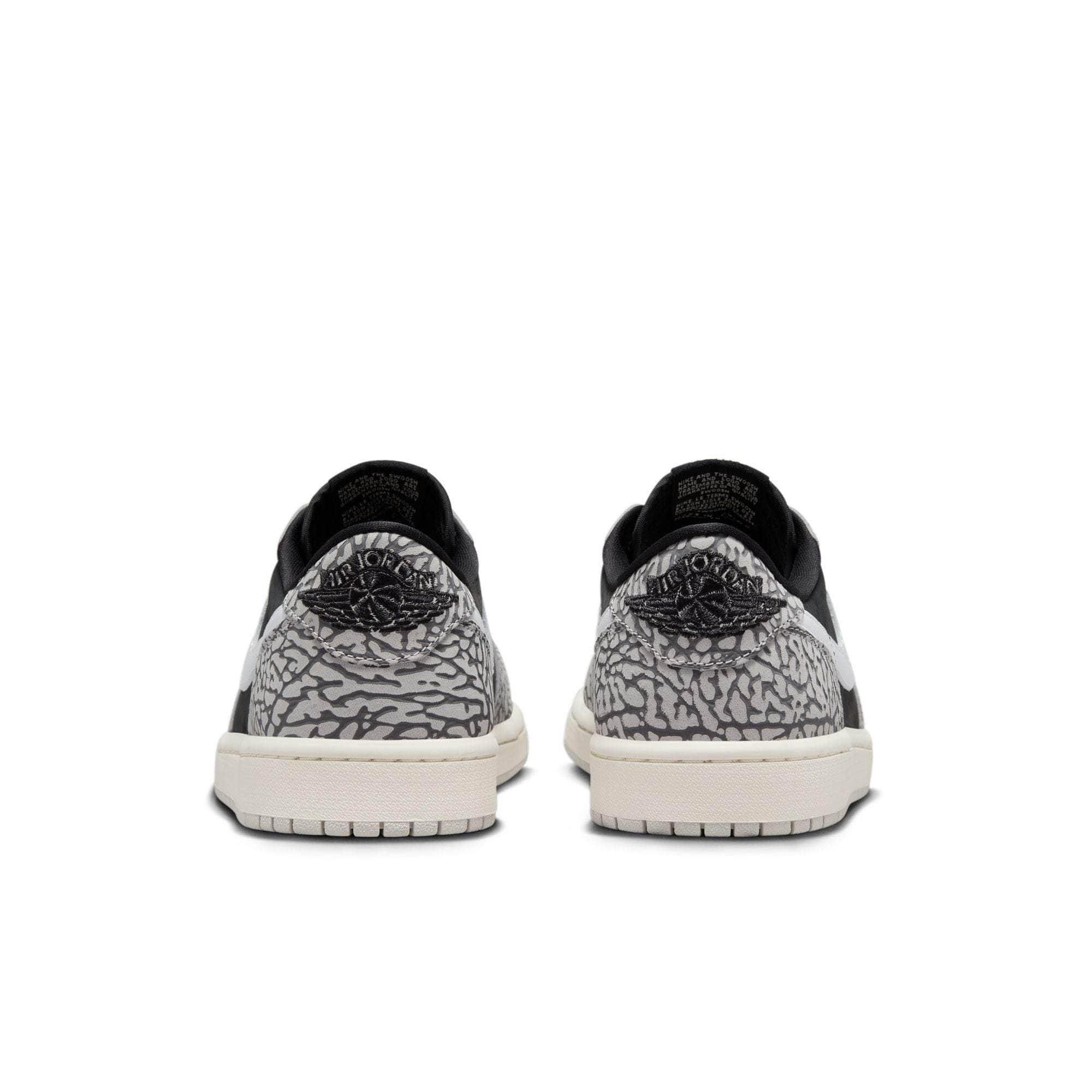 Air Jordan FOOTWEAR Air Jordan 1 Retro Low OG Black Cement - Men's