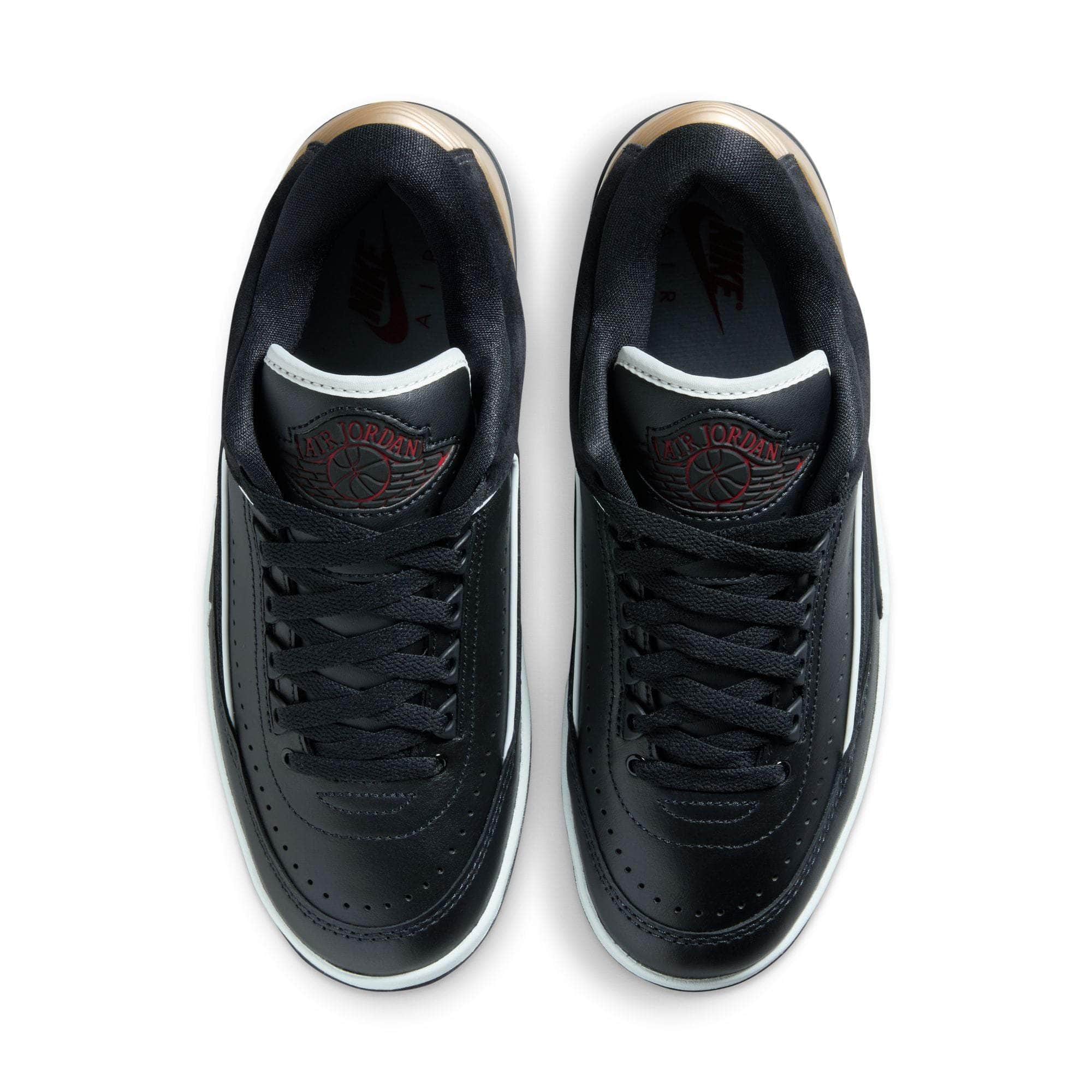 Air Jordan Footwear Air Jordan 2 Retro Low "Black Metallic Gold" - Women's