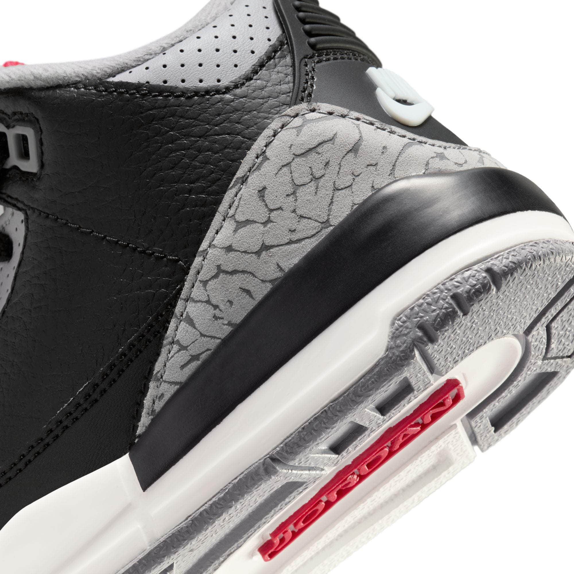 Air Jordan Footwear Air Jordan 3 Retro "Black Cement" - Kid's PS
