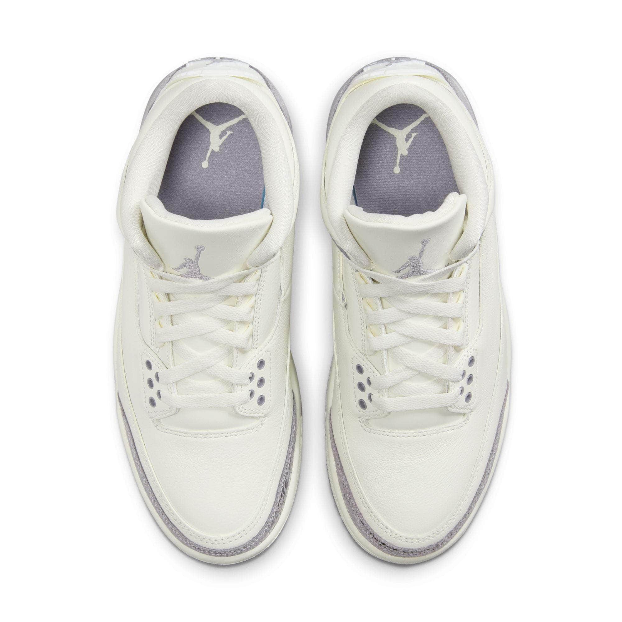 Air Jordan FOOTWEAR Air Jordan 3 Retro "Sail Cement Grey" - Women's