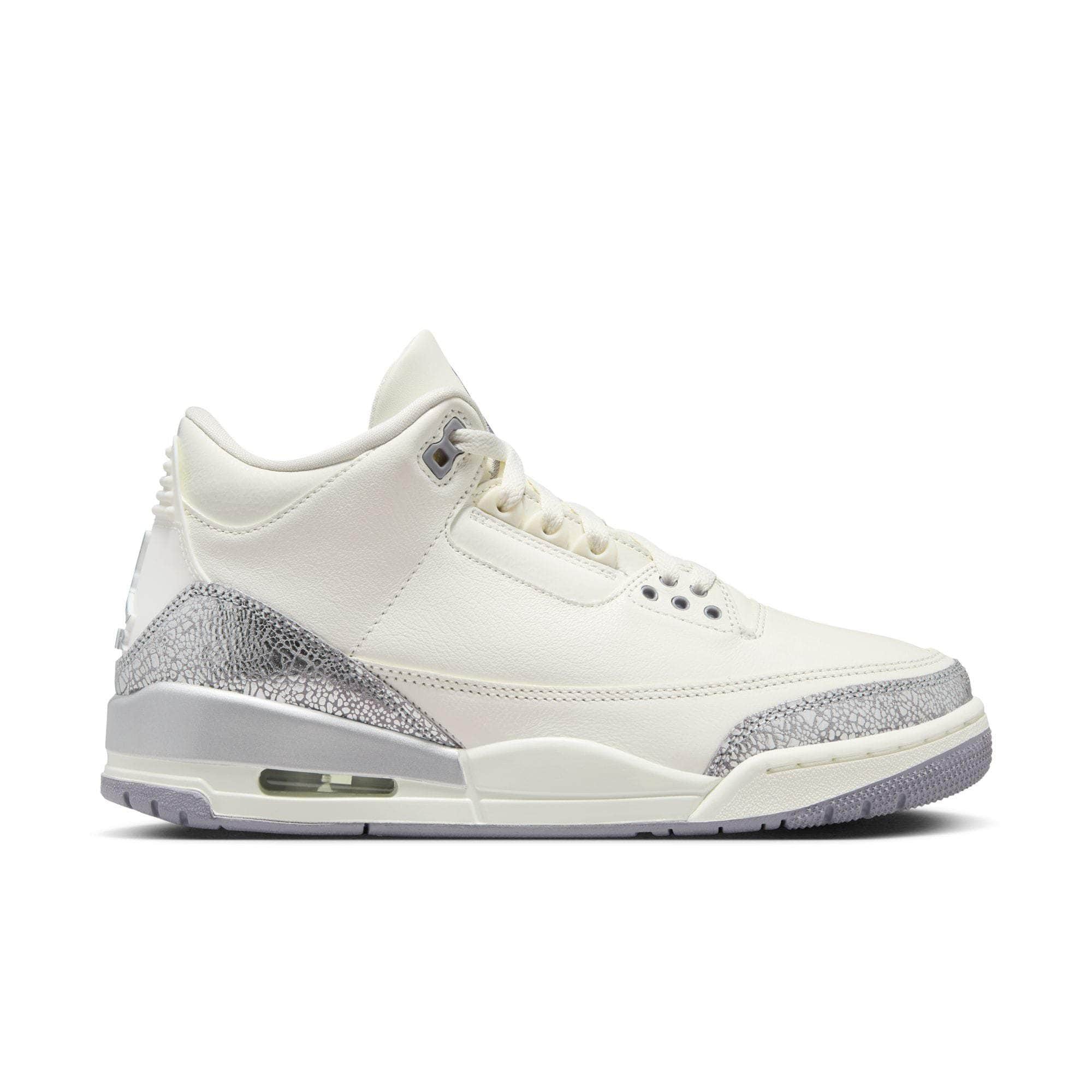 Air Jordan FOOTWEAR Air Jordan 3 Retro "Sail Cement Grey" - Women's