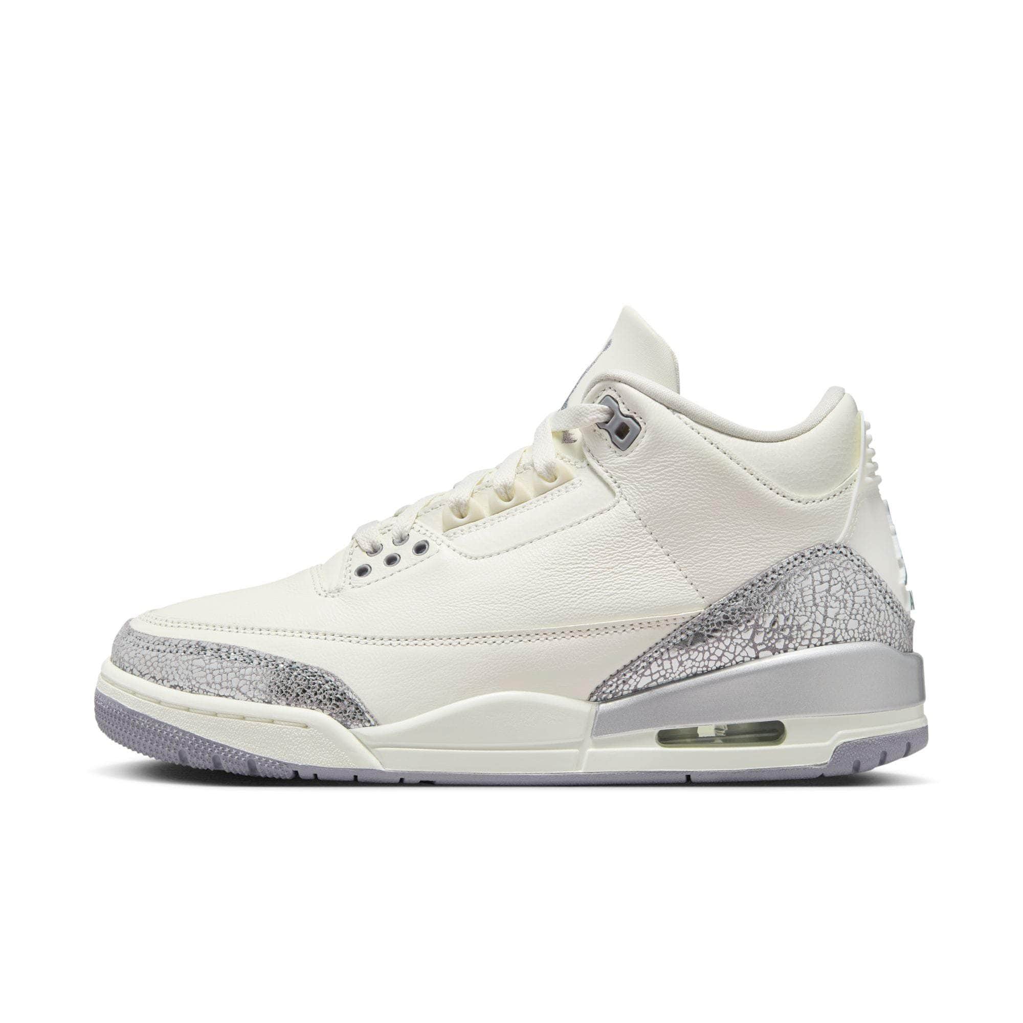 Air Jordan FOOTWEAR Air Jordan 3 Retro "Sail Cement Grey" - Women's