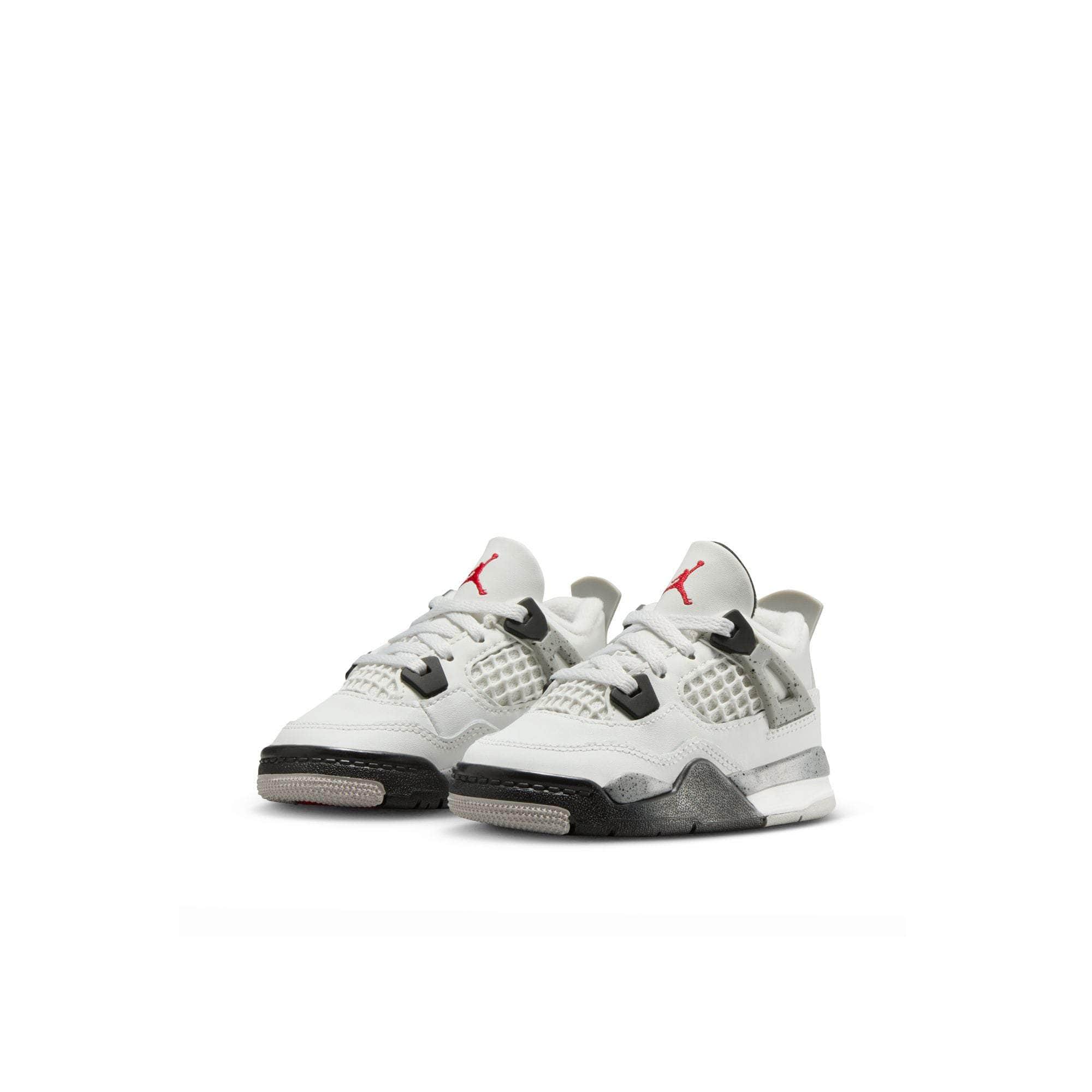 Air Jordan FOOTWEAR Air Jordan 4 Retro "White Cement" - Toddler