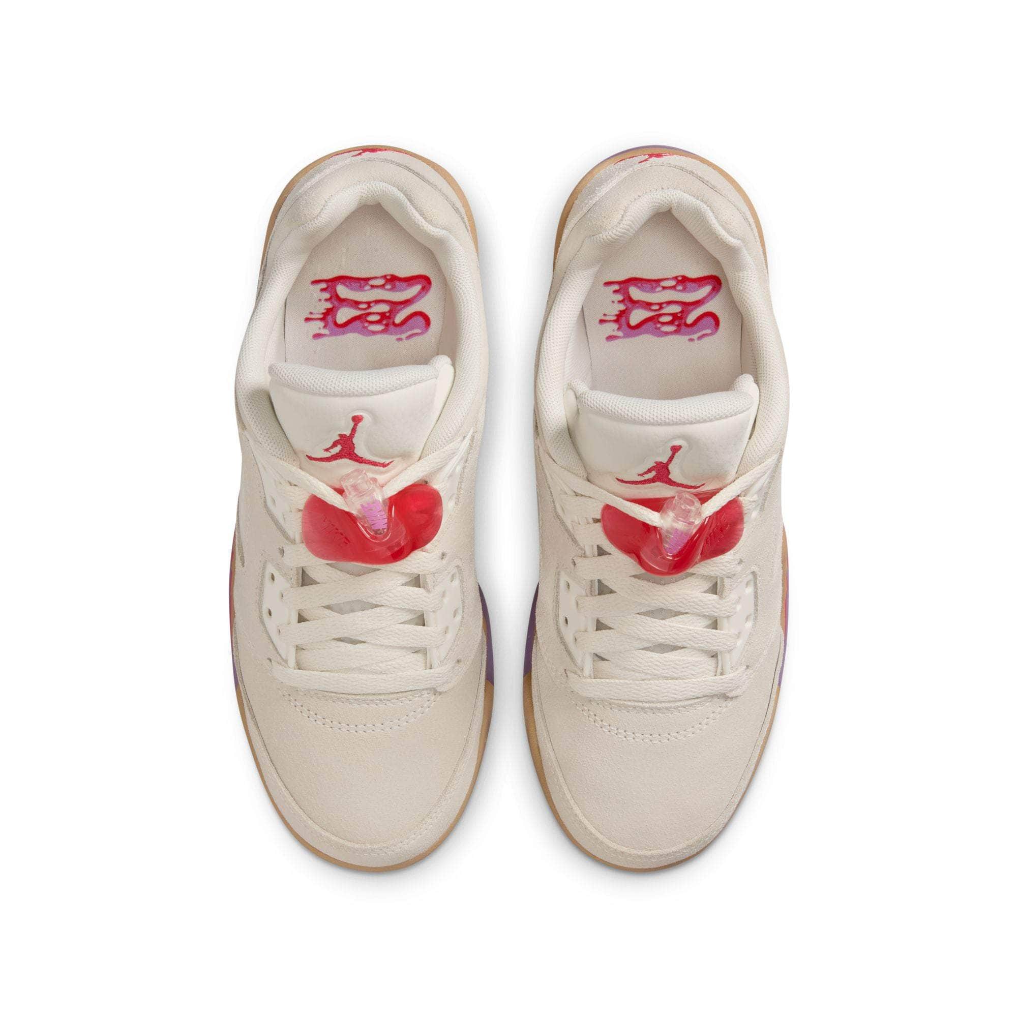 Air Jordan FOOTWEAR Air Jordan 5 Retro Low "Peanut Butter & Jelly" - Kid's Grade School