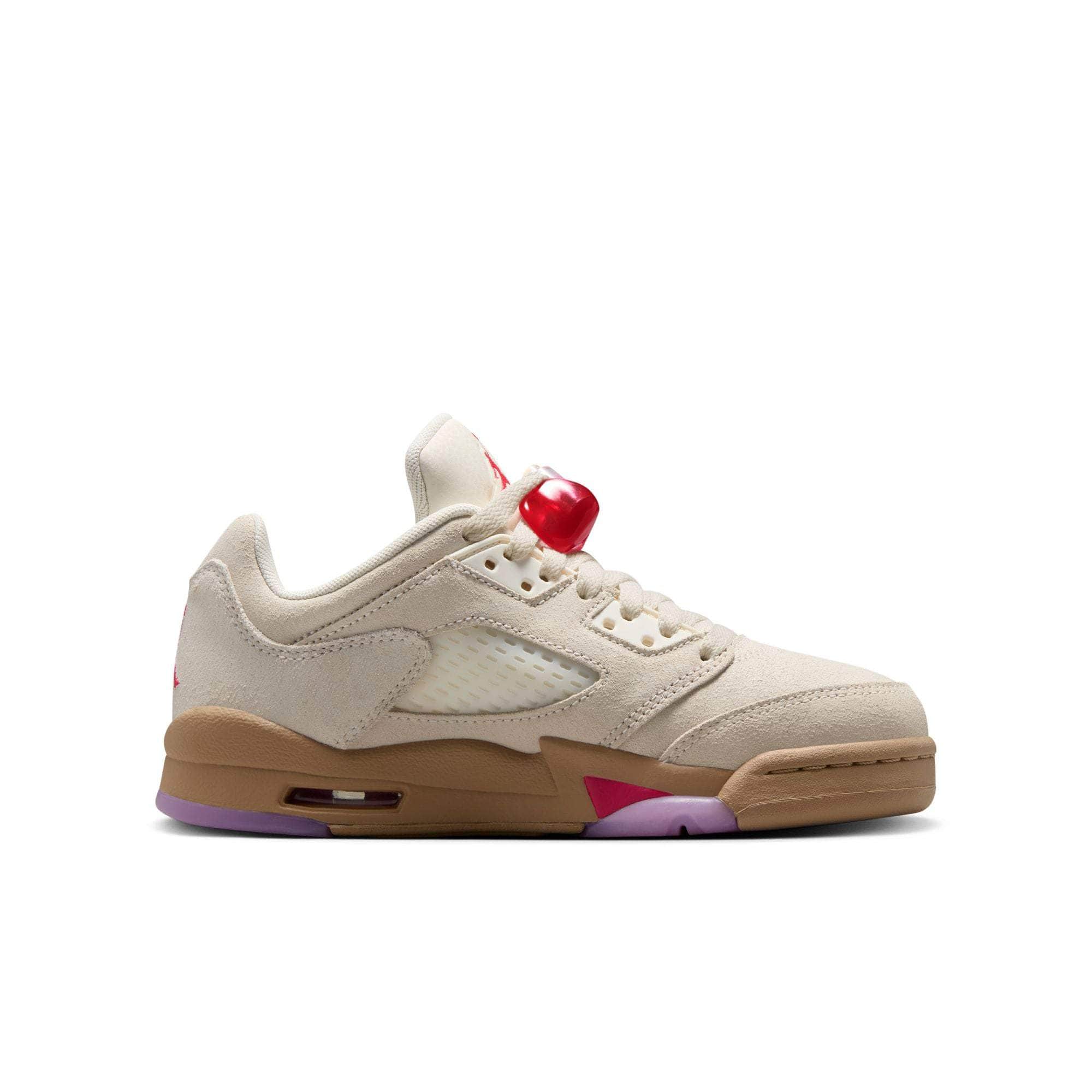 Air Jordan FOOTWEAR Air Jordan 5 Retro Low "Peanut Butter & Jelly" - Kid's Grade School