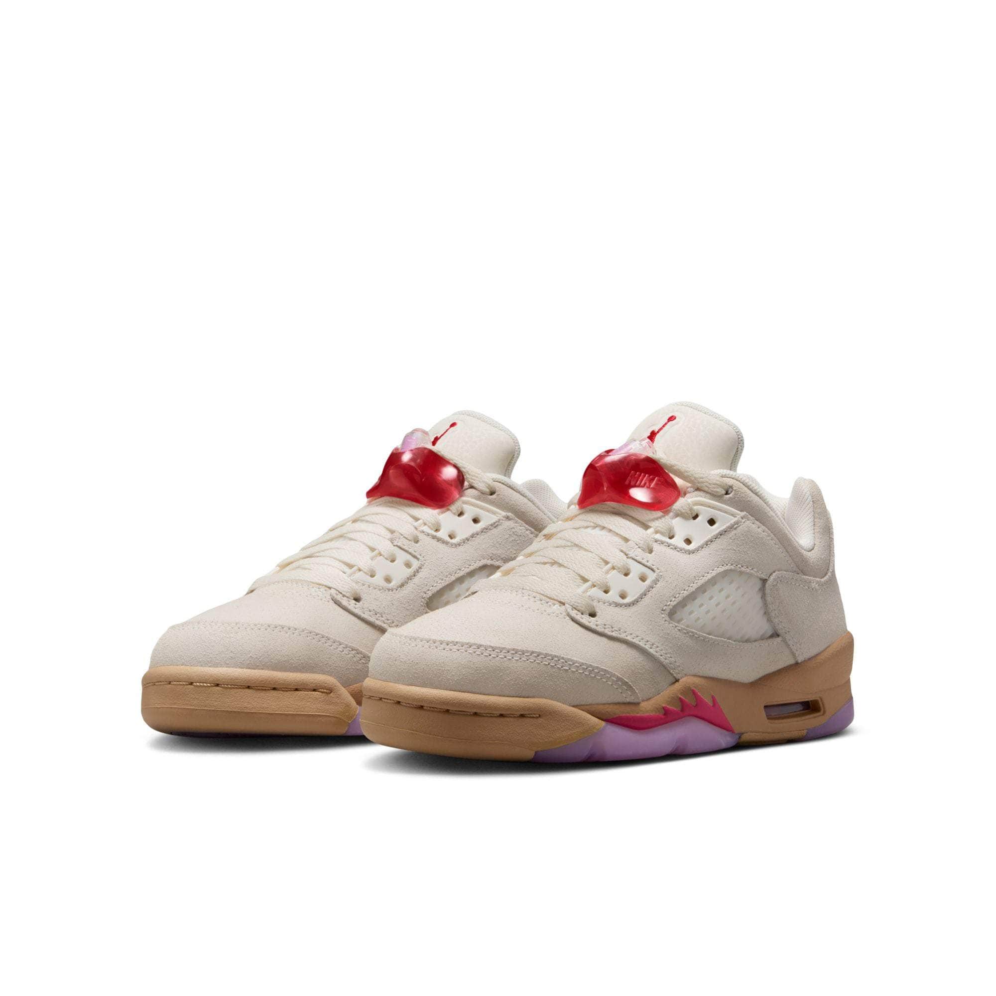 Air Jordan FOOTWEAR Air Jordan 5 Retro Low "Peanut Butter & Jelly" - Kid's Grade School