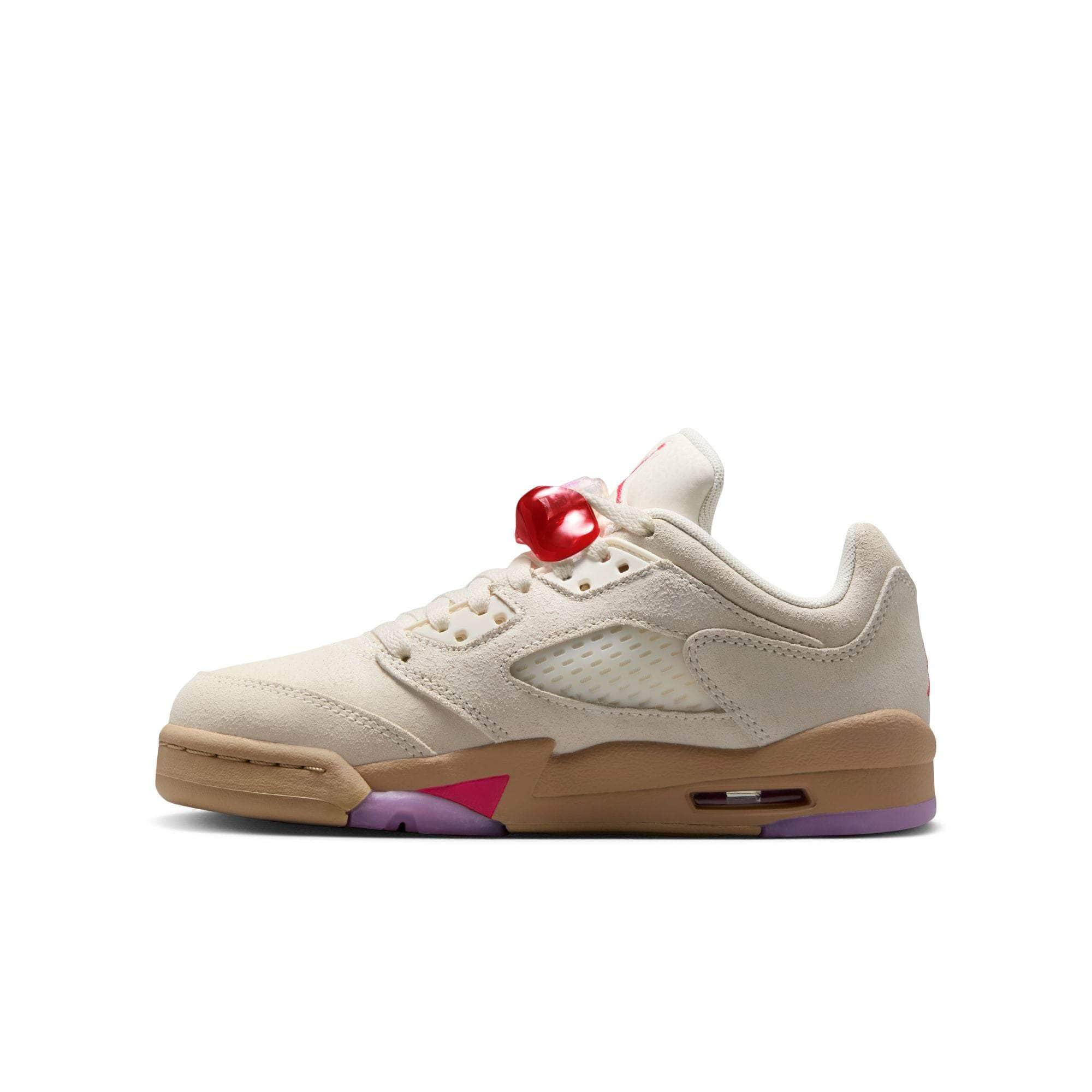 Air Jordan FOOTWEAR Air Jordan 5 Retro Low "Peanut Butter & Jelly" - Kid's Grade School