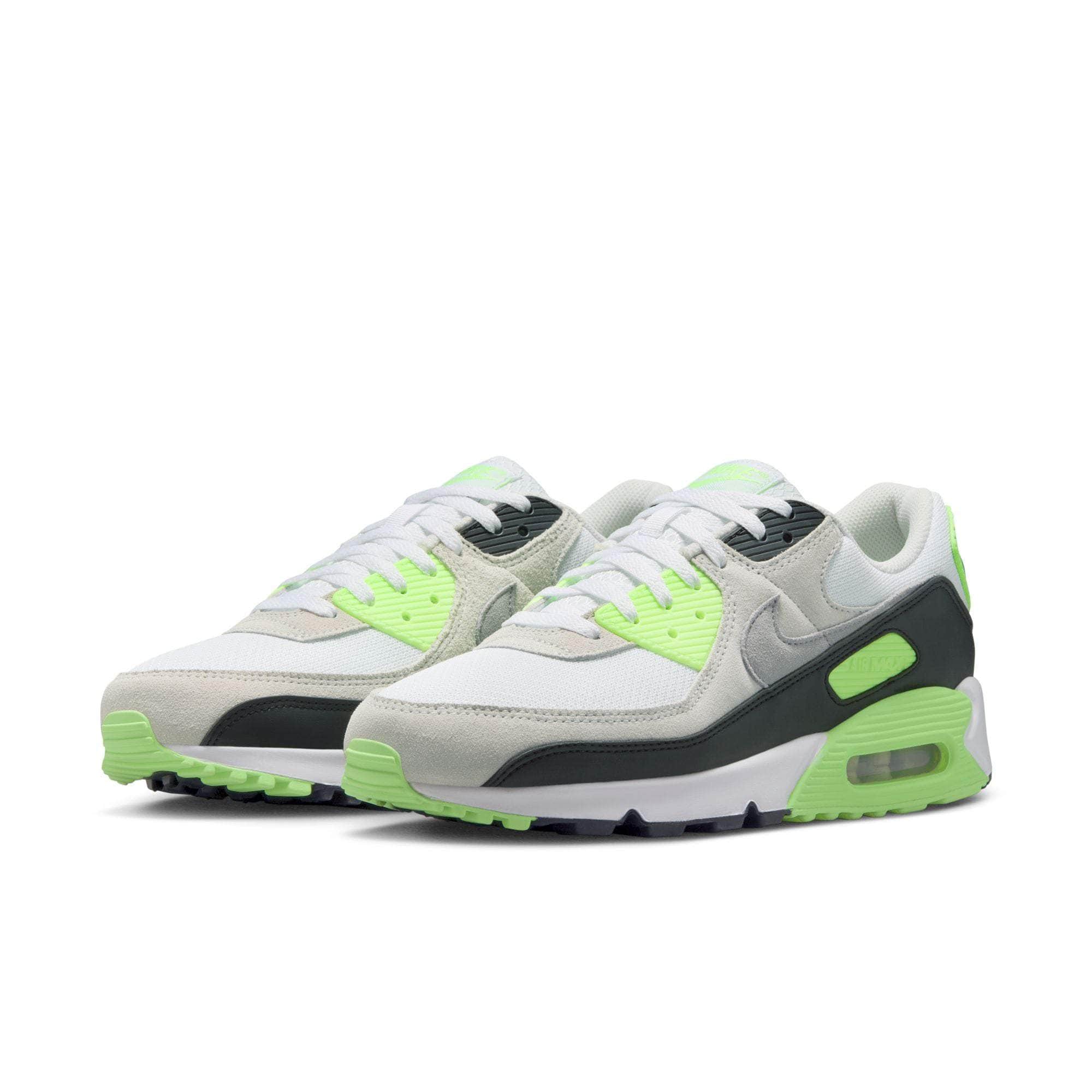Air Jordan FOOTWEAR Nike Air Max 90 "White Light Bone Neutral Olive Cave Stone" - Men's