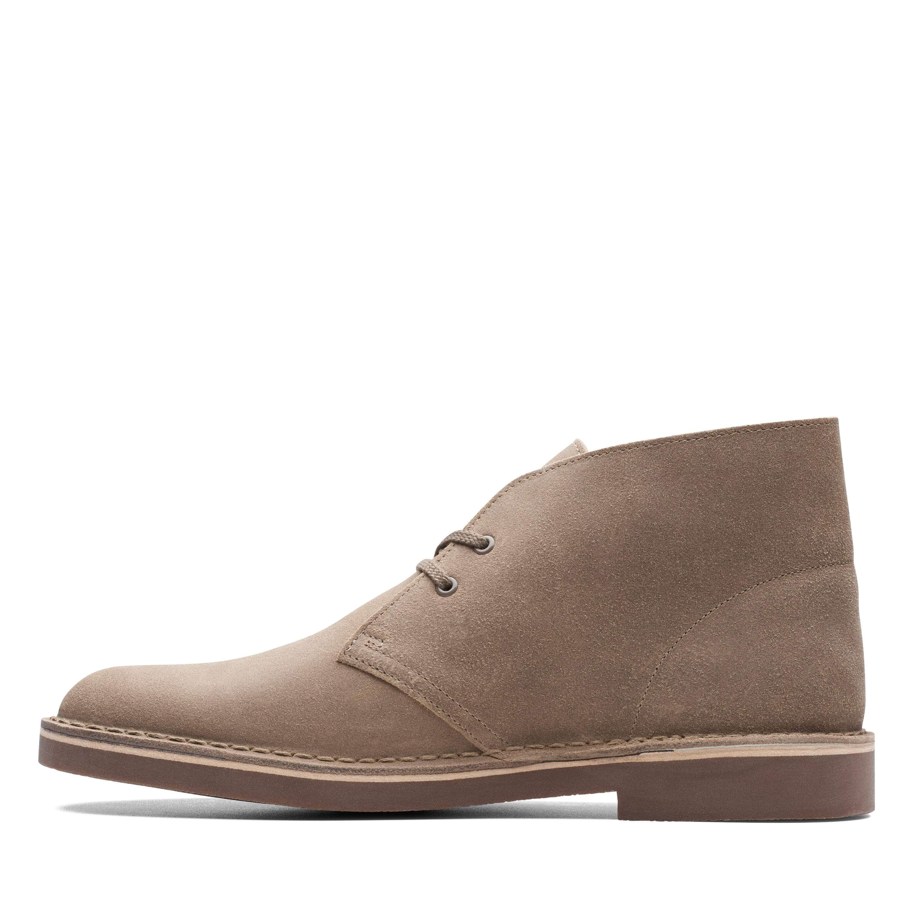 Clarks FOOTWEAR Clarks BUSHACRE 2 Taupe Distressed - Men's