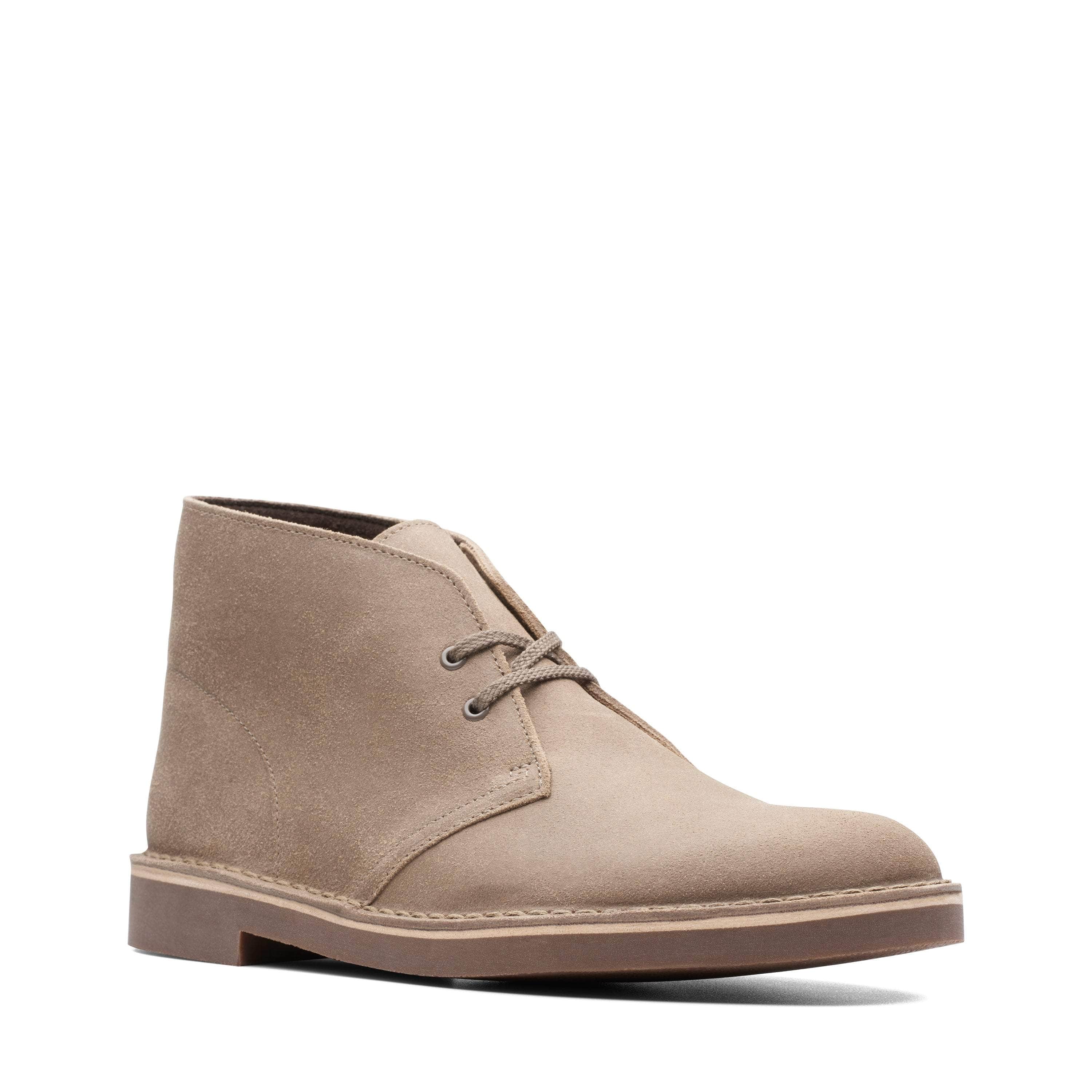 Clarks FOOTWEAR Clarks BUSHACRE 2 Taupe Distressed - Men's