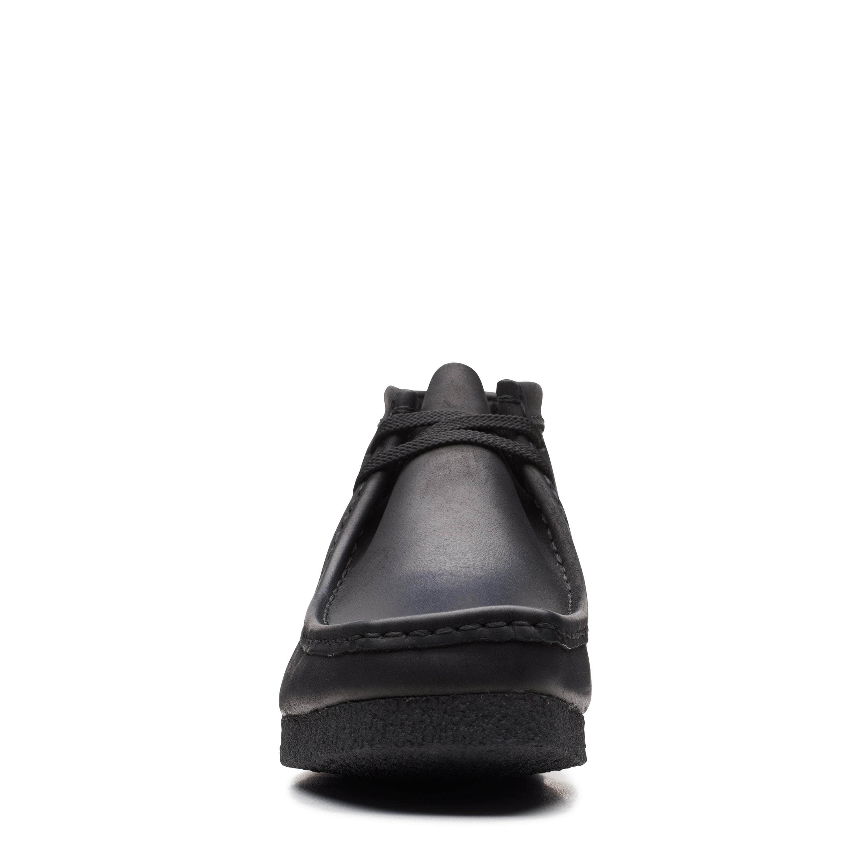 Clarks FOOTWEAR Clarks Wallabee black leather - Men's