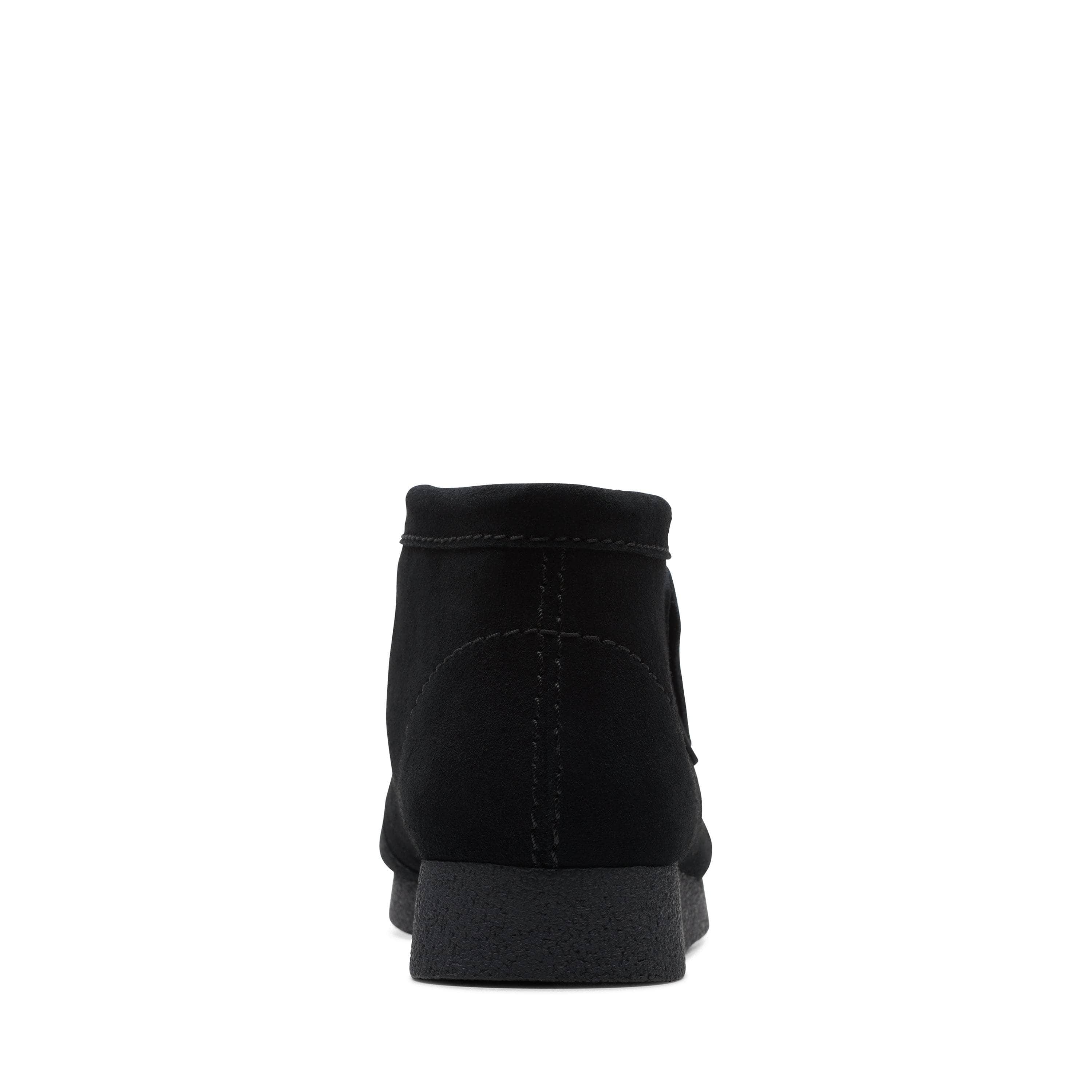 Clarks FOOTWEAR Clarks WallabeeEVO BT Black Sde - Men's