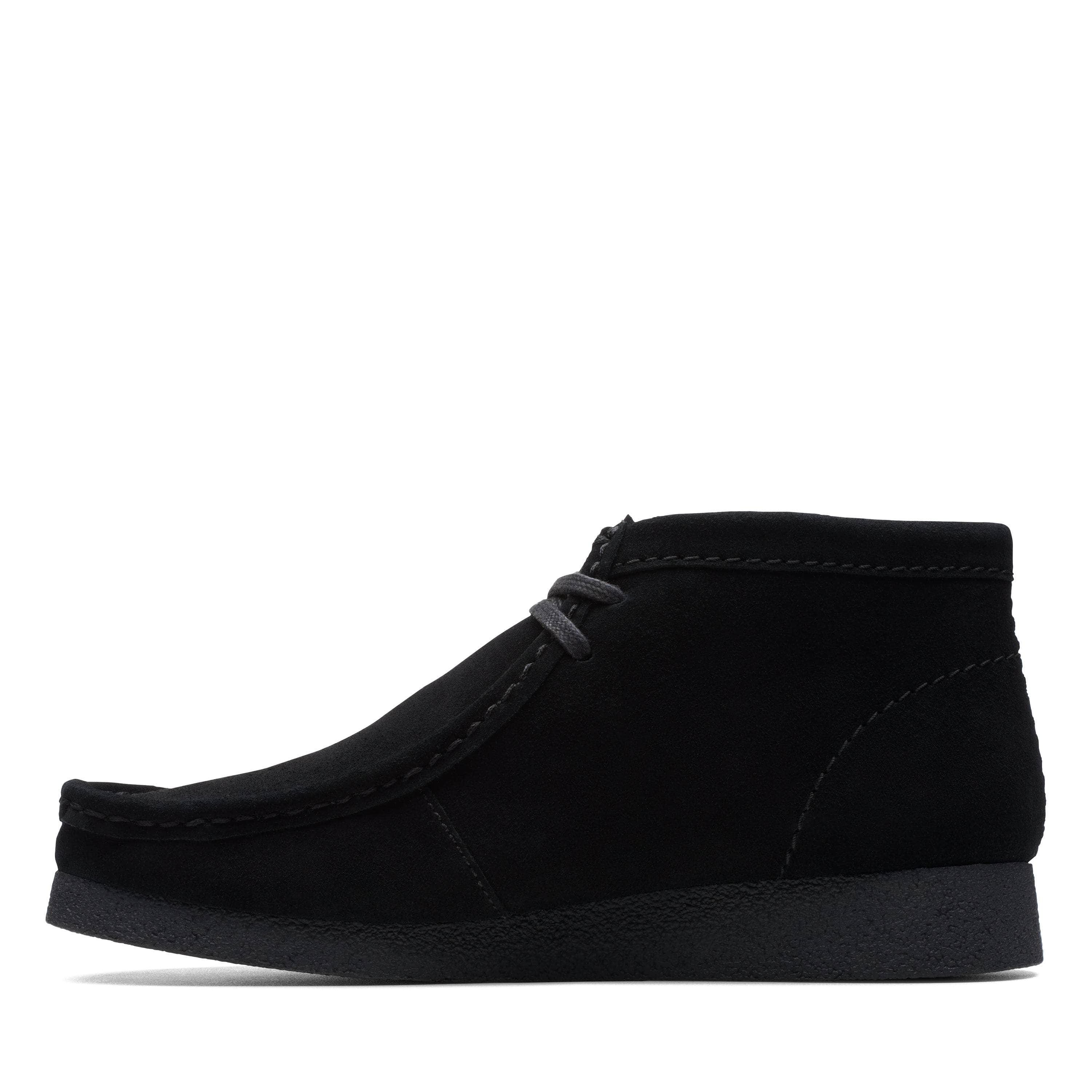 Clarks FOOTWEAR Clarks WallabeeEVO BT Black Sde - Men's