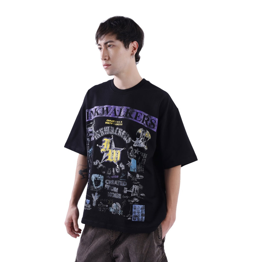 Inkwalkers Disrupt Tee - Black