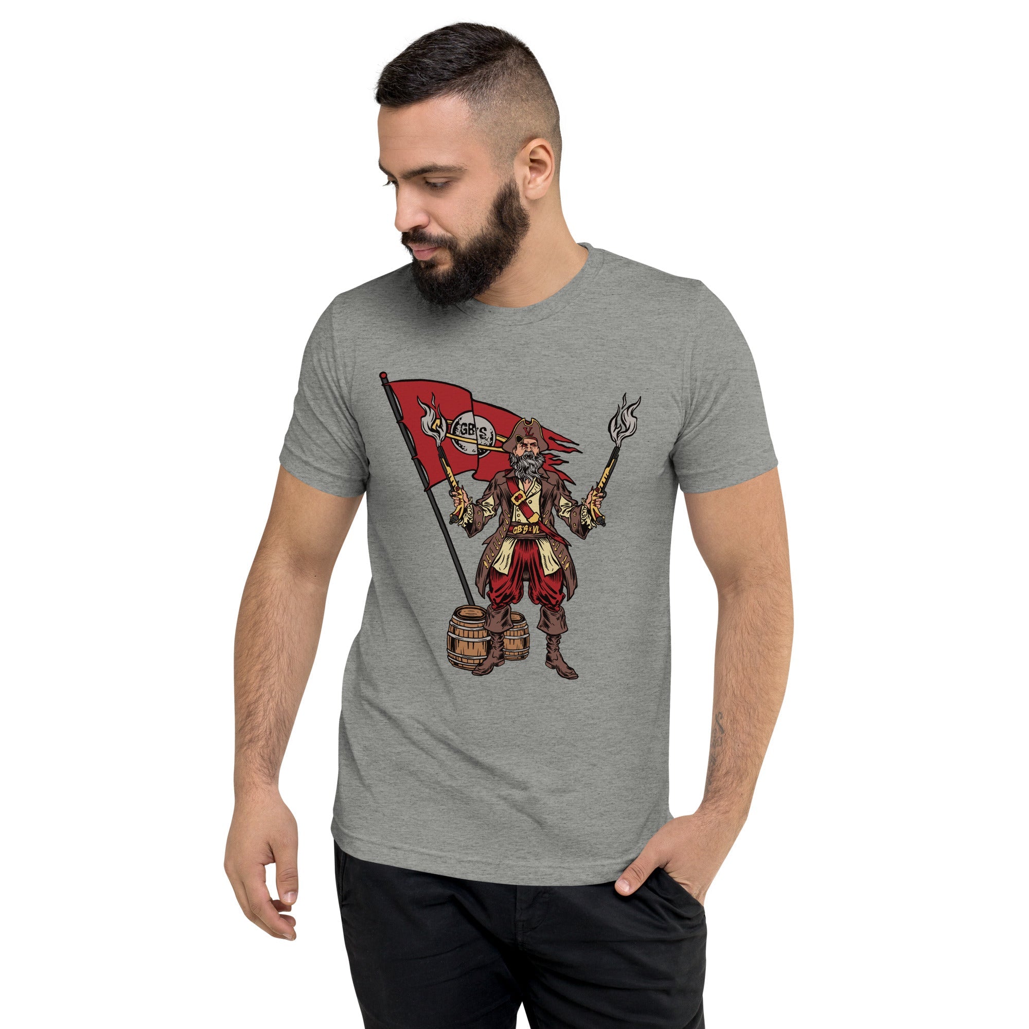 GBNY Athletic Grey Triblend / XS Vamp Life X GBNY "Pirate Vamp" T-shirt - Men's 1187077_6472